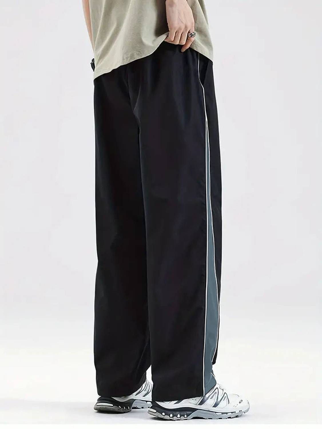 DL Fashion Men Black Track Pants - Image 5