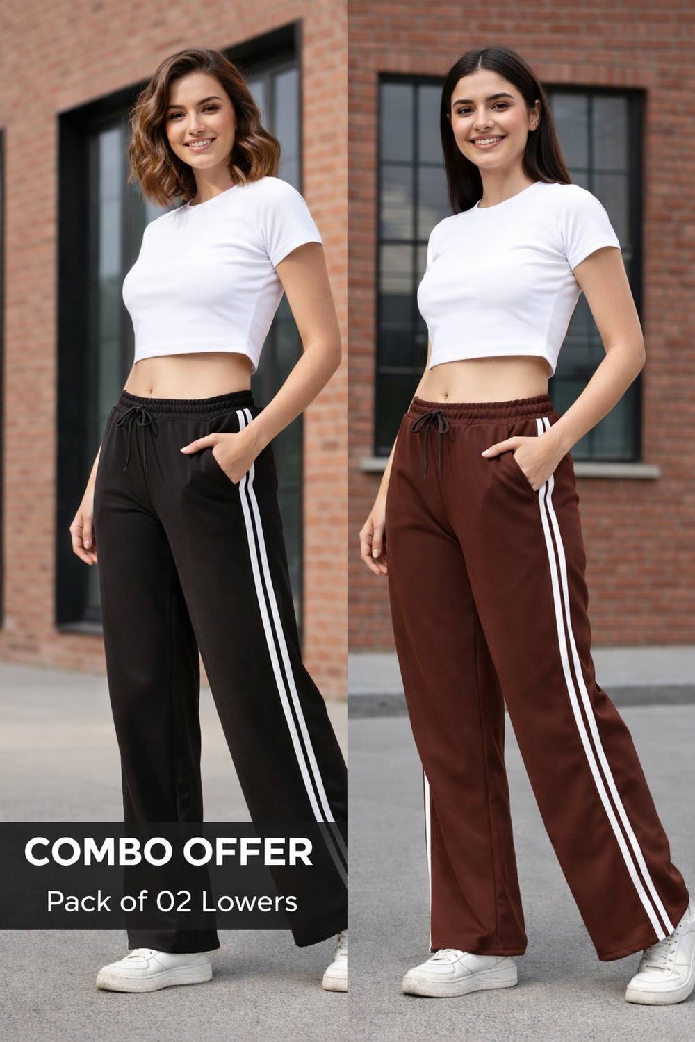 Amaira Fashion Solid Women Multicolor Track Pants