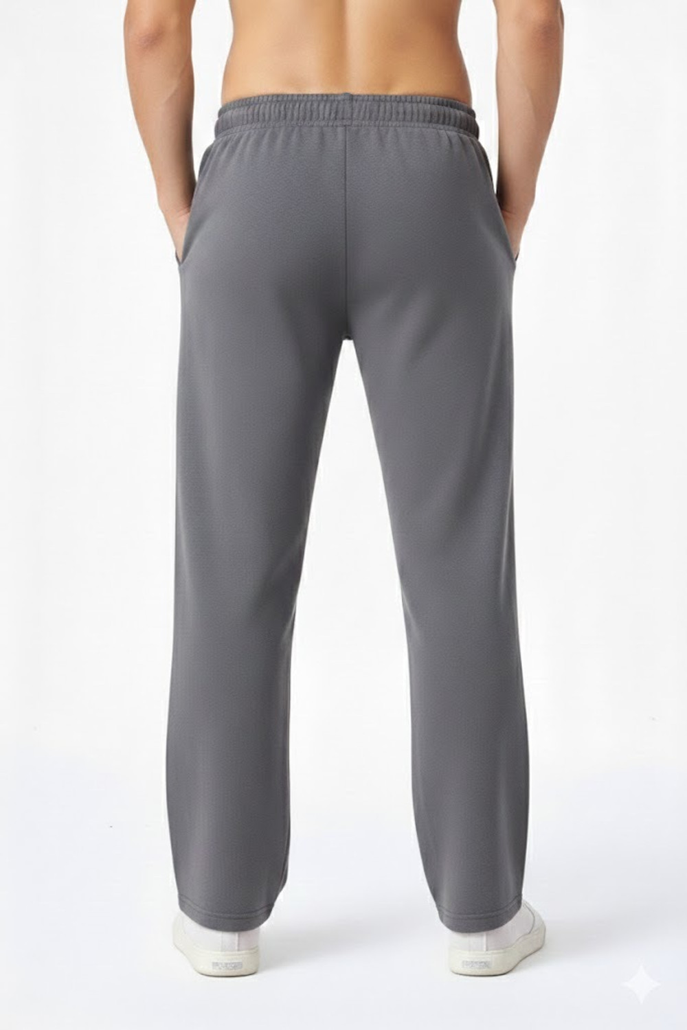 Image of oolestore Striped Men Black, Grey Track Pants