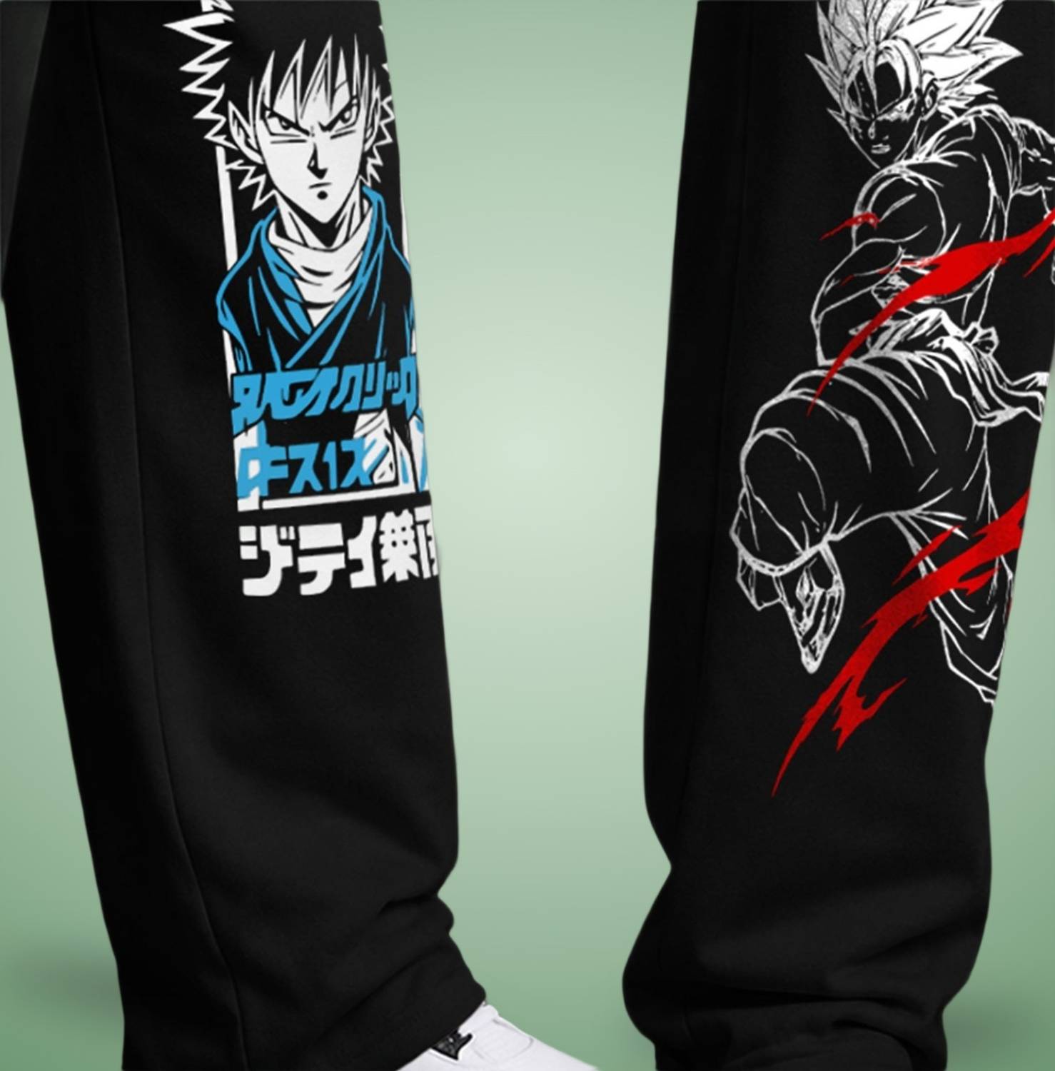 TRIPR Men Black Printed Track Pants Pack of 2 - Image 5