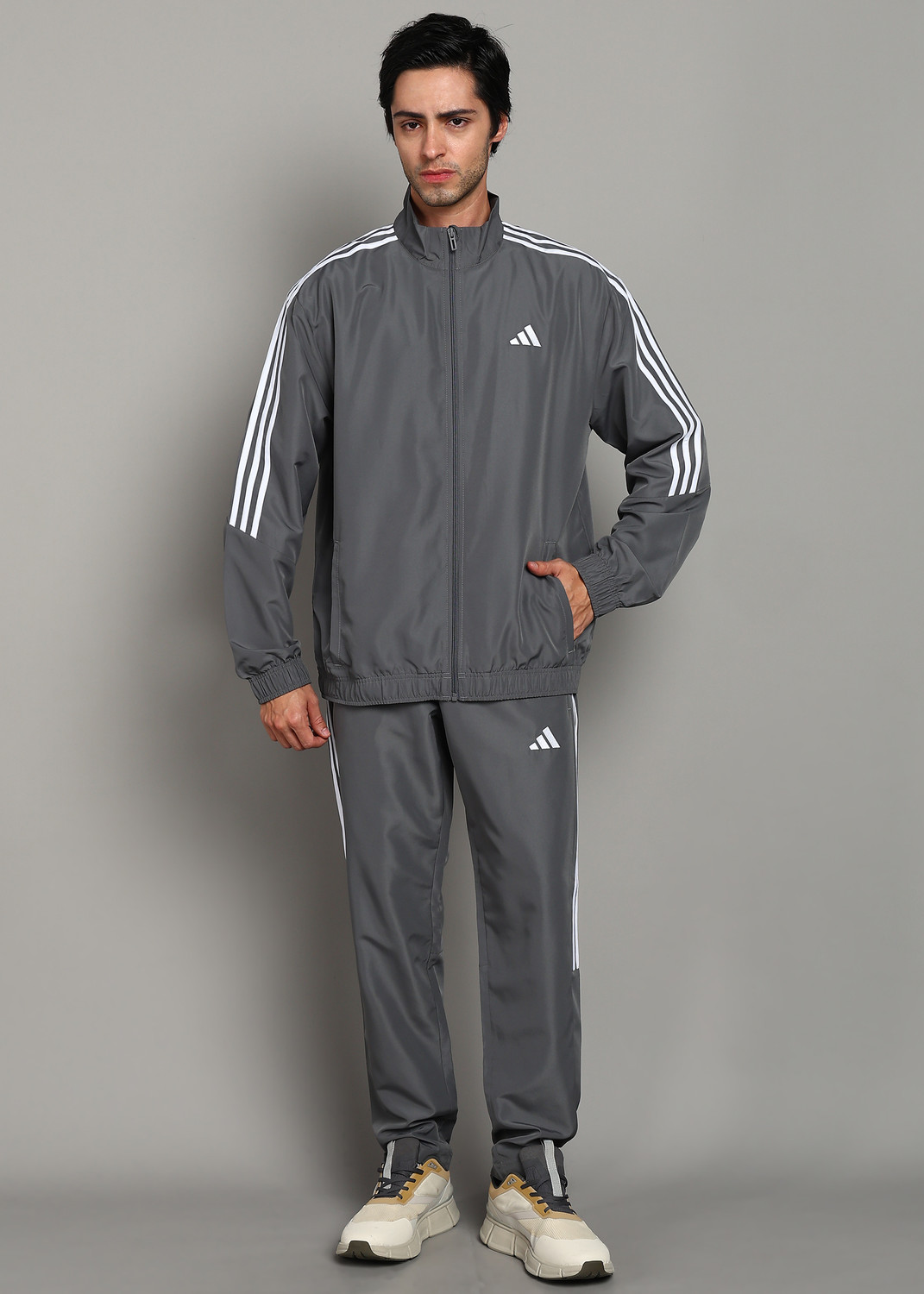 Image of ADIDAS Solid Men Track Suit