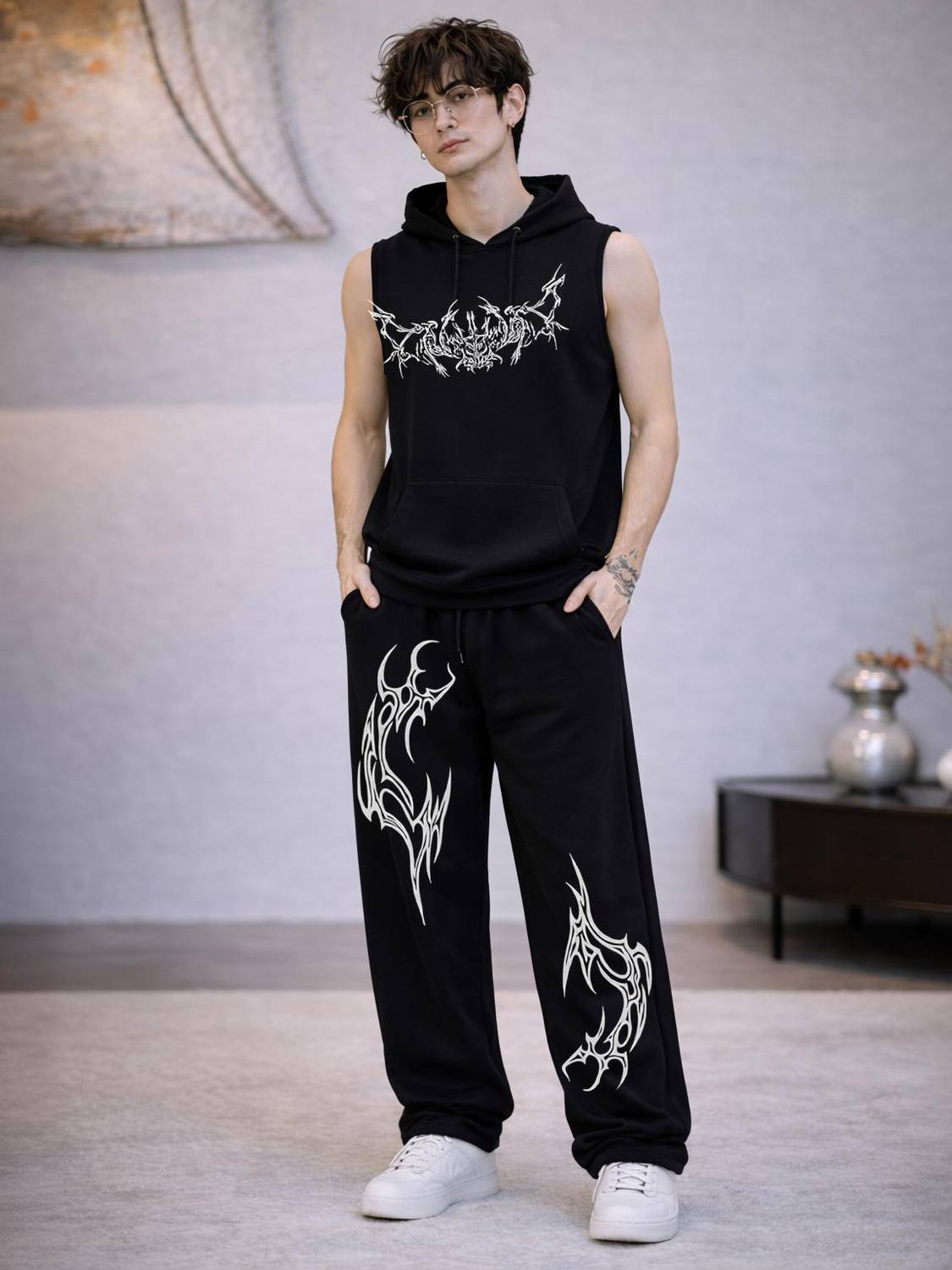 Conway Graphic Print Men Track Suit - Image 1
