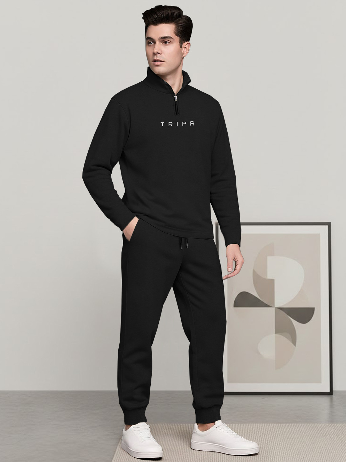Image of TRIPR Printed Men Track Suit