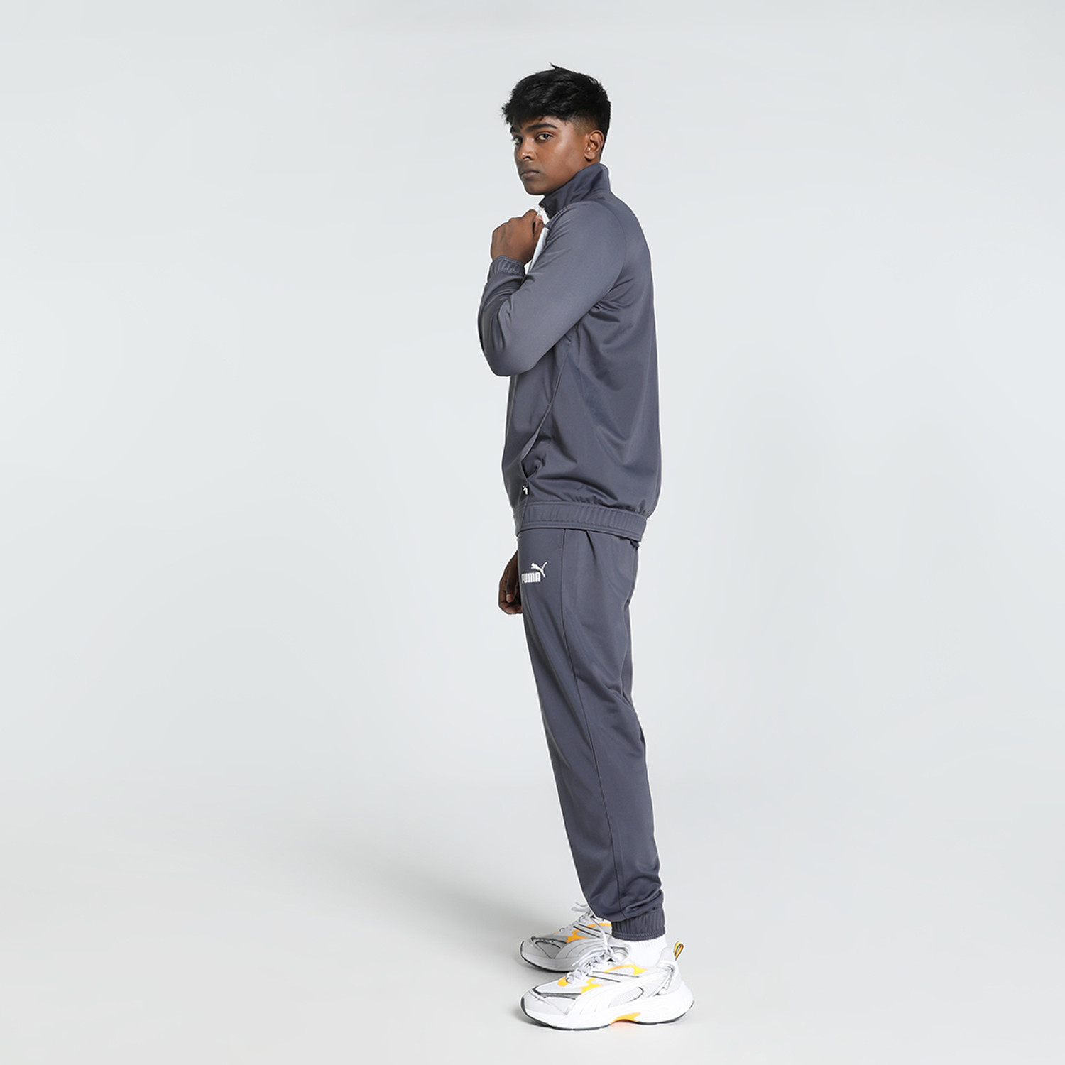 Image of PUMA Solid Men Track Suit