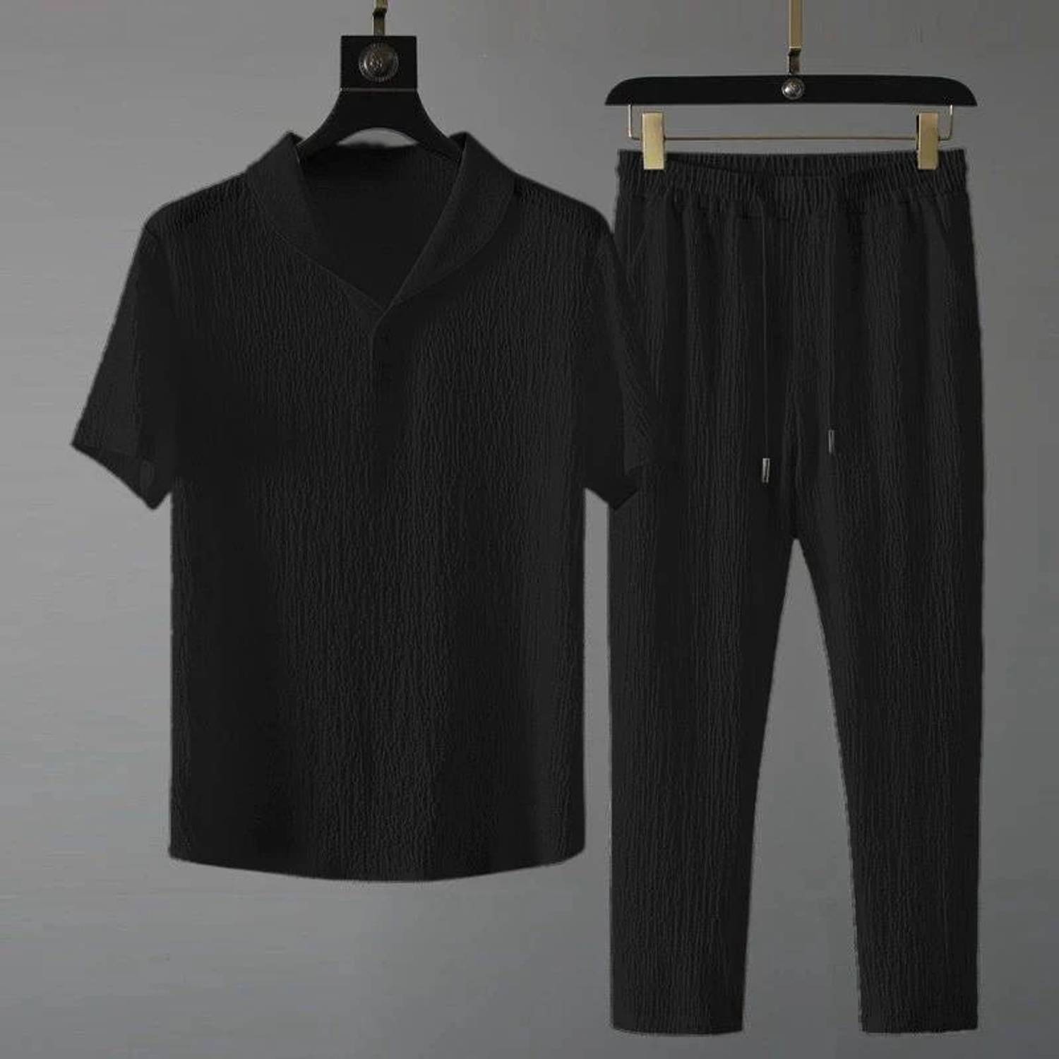 Swara Craft Striped Men Track Suit - Image 1