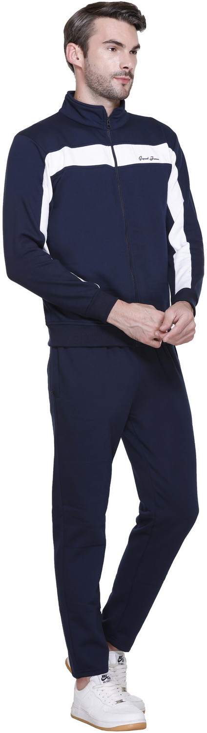 Image of CARACAS Solid Men Track Suit