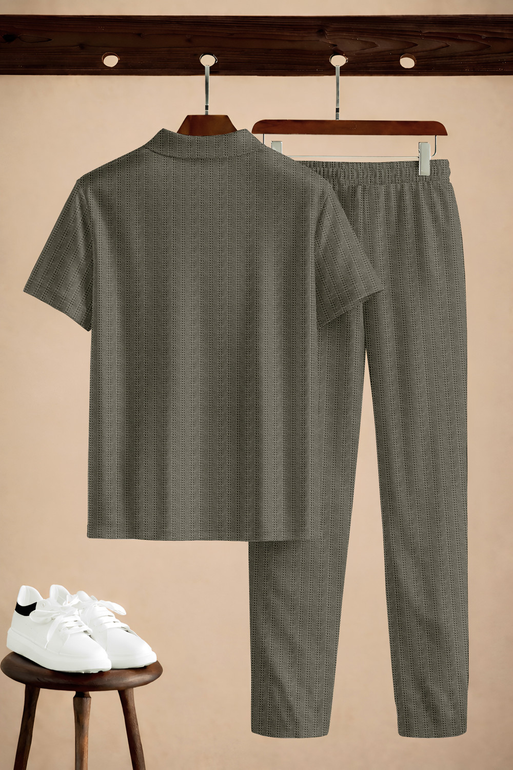 Image of Flicfol Self Design, Solid Men Track Suit