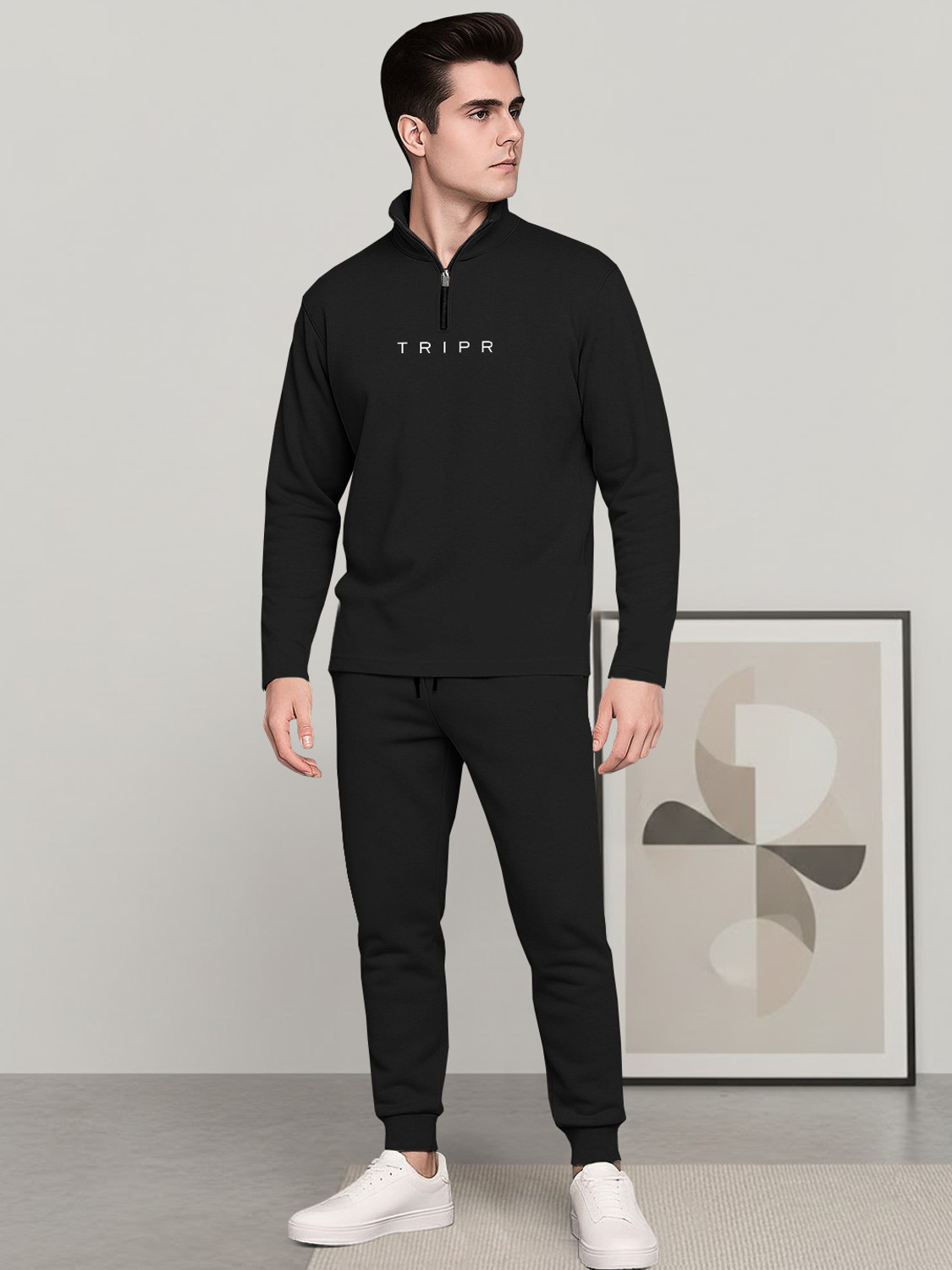 Image of TRIPR Printed Men Track Suit