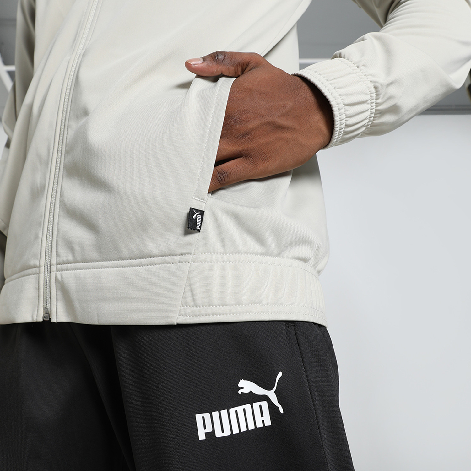 Image of PUMA Solid Men Track Suit