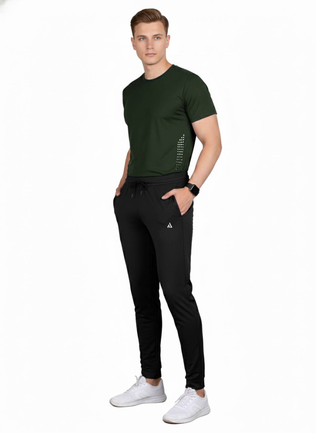 AVOLT Solid Men Track Suit - Image 2
