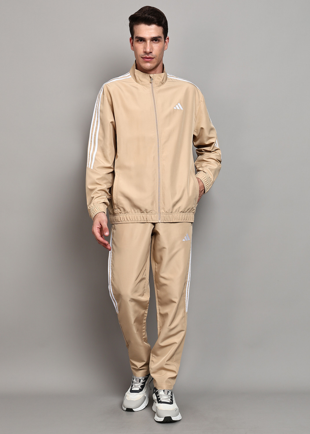 Image of ADIDAS Solid Men Track Suit
