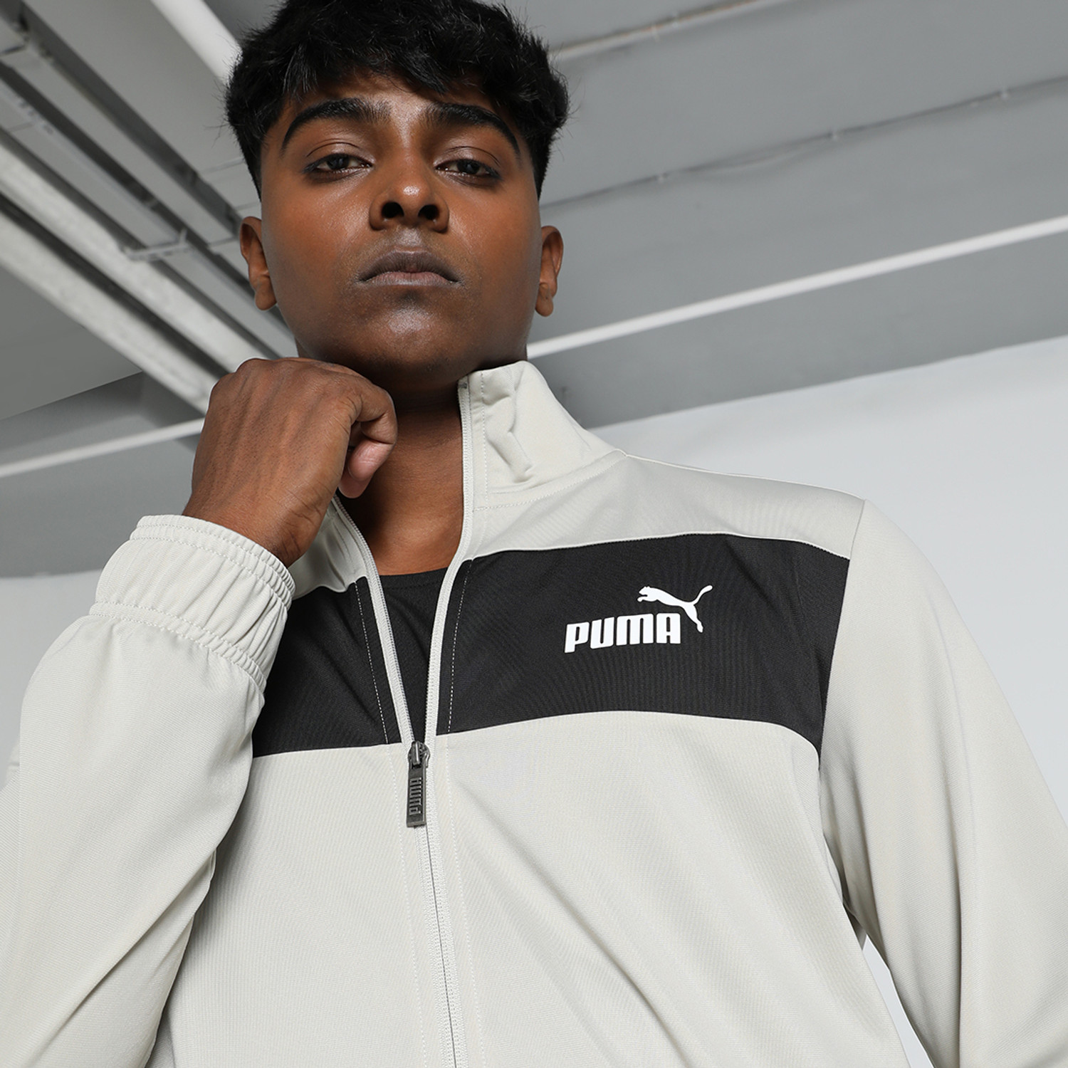 Image of PUMA Solid Men Track Suit