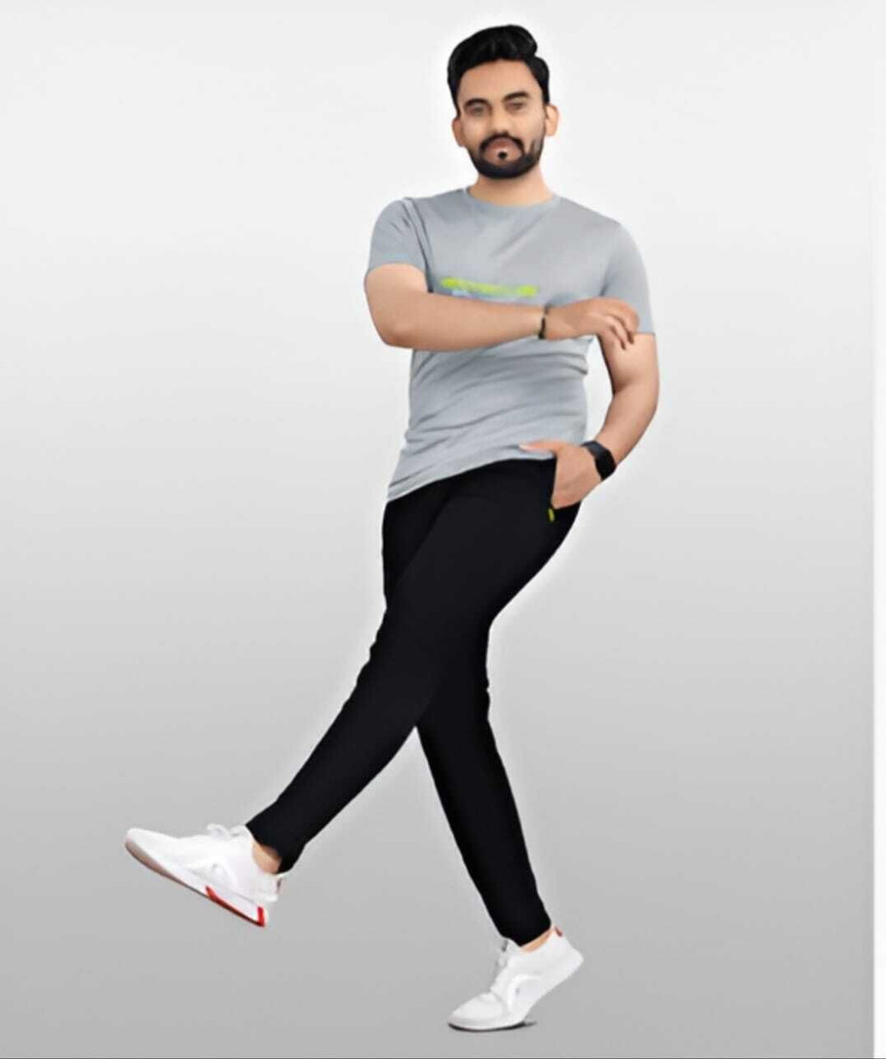 Image of Ruggstar Self Design Men Track Suit