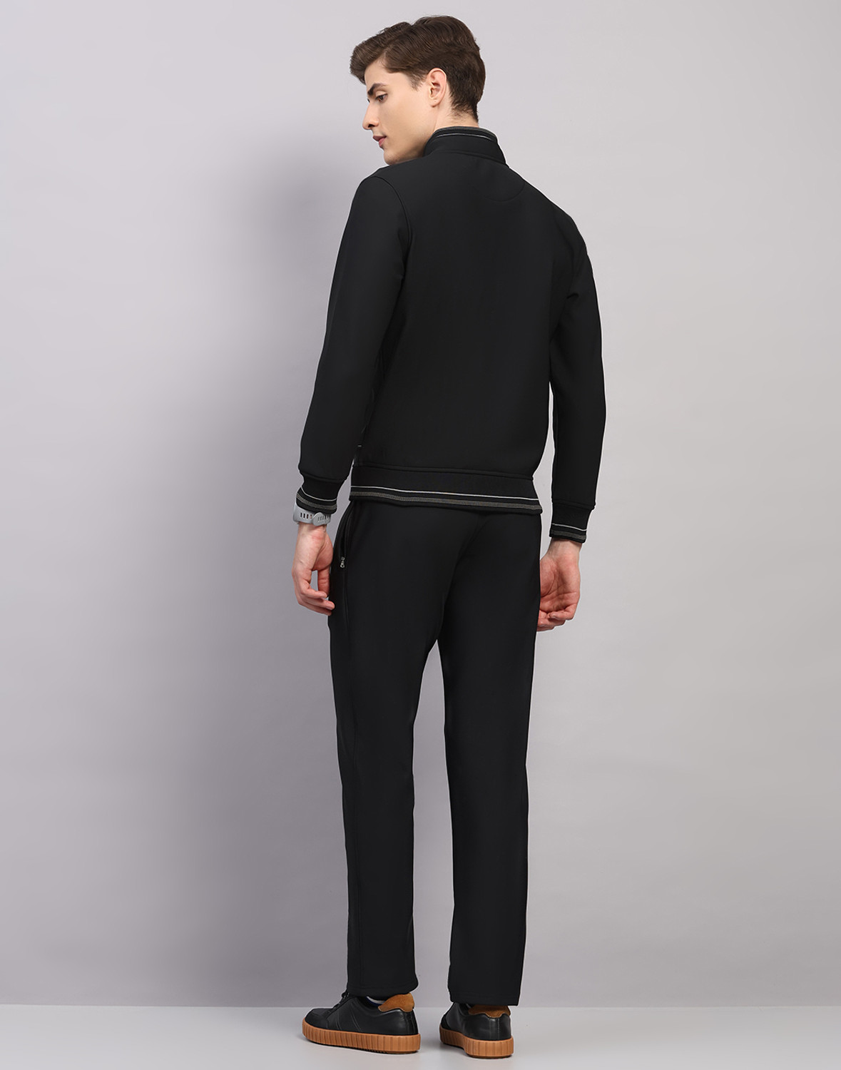 Image of MONTE CARLO Checkered Men Track Suit