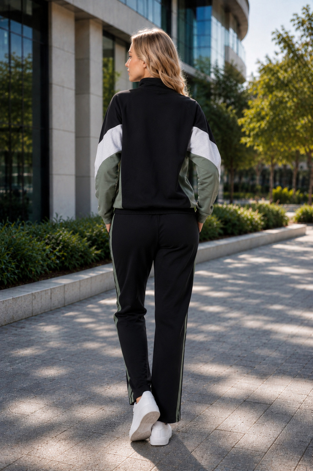 Image of Creation By London Hills Colorblock Women Track Suit