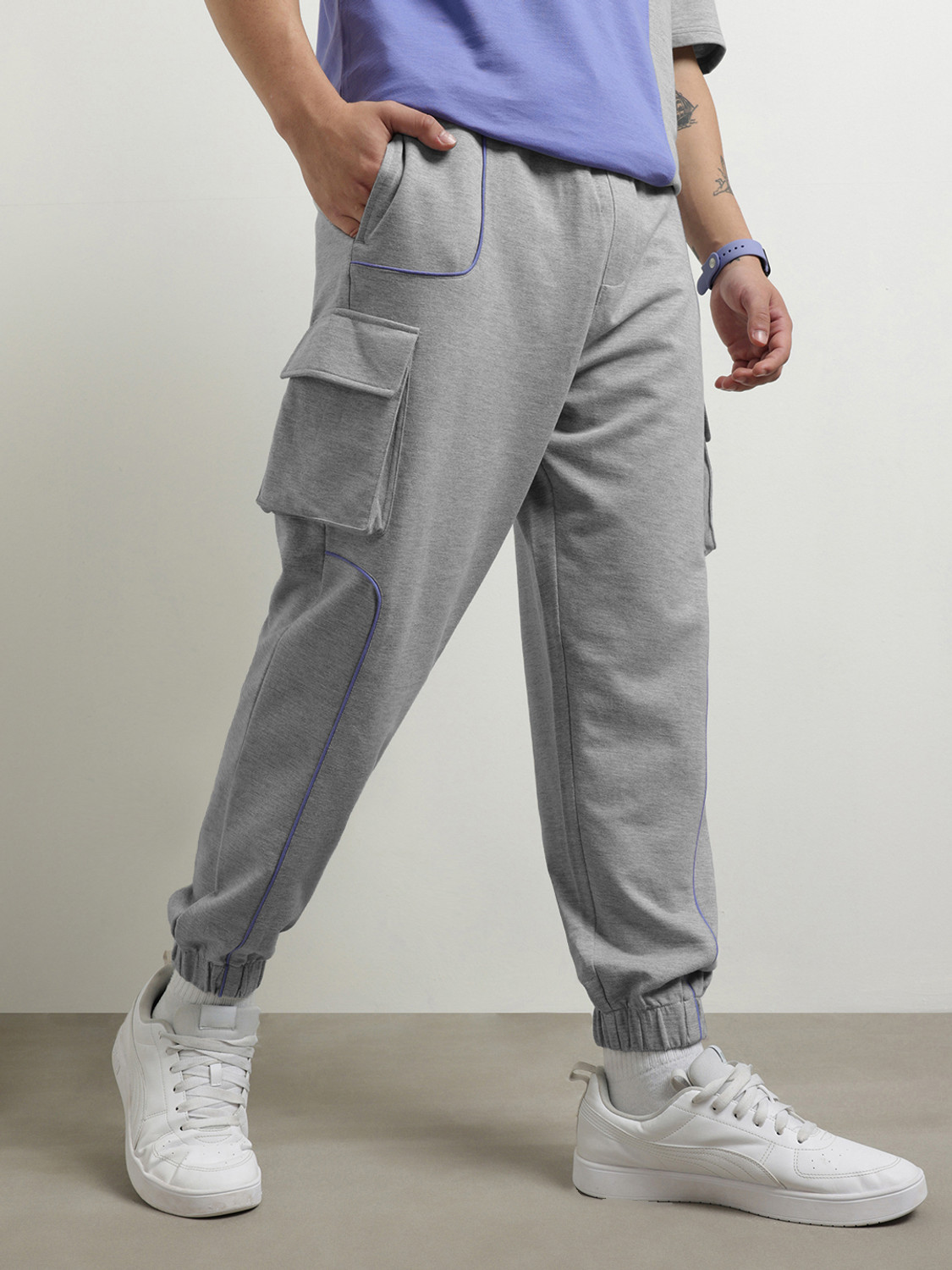 Image of NOBERO Colorblock Men Track Suit