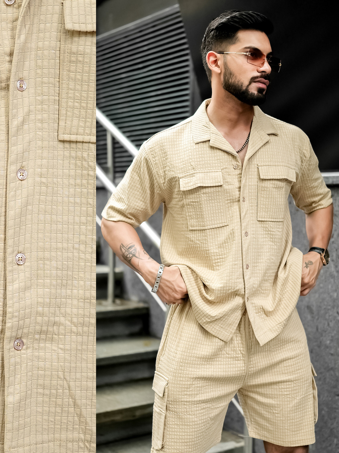 Image of MANIAC Solid Men Track Suit