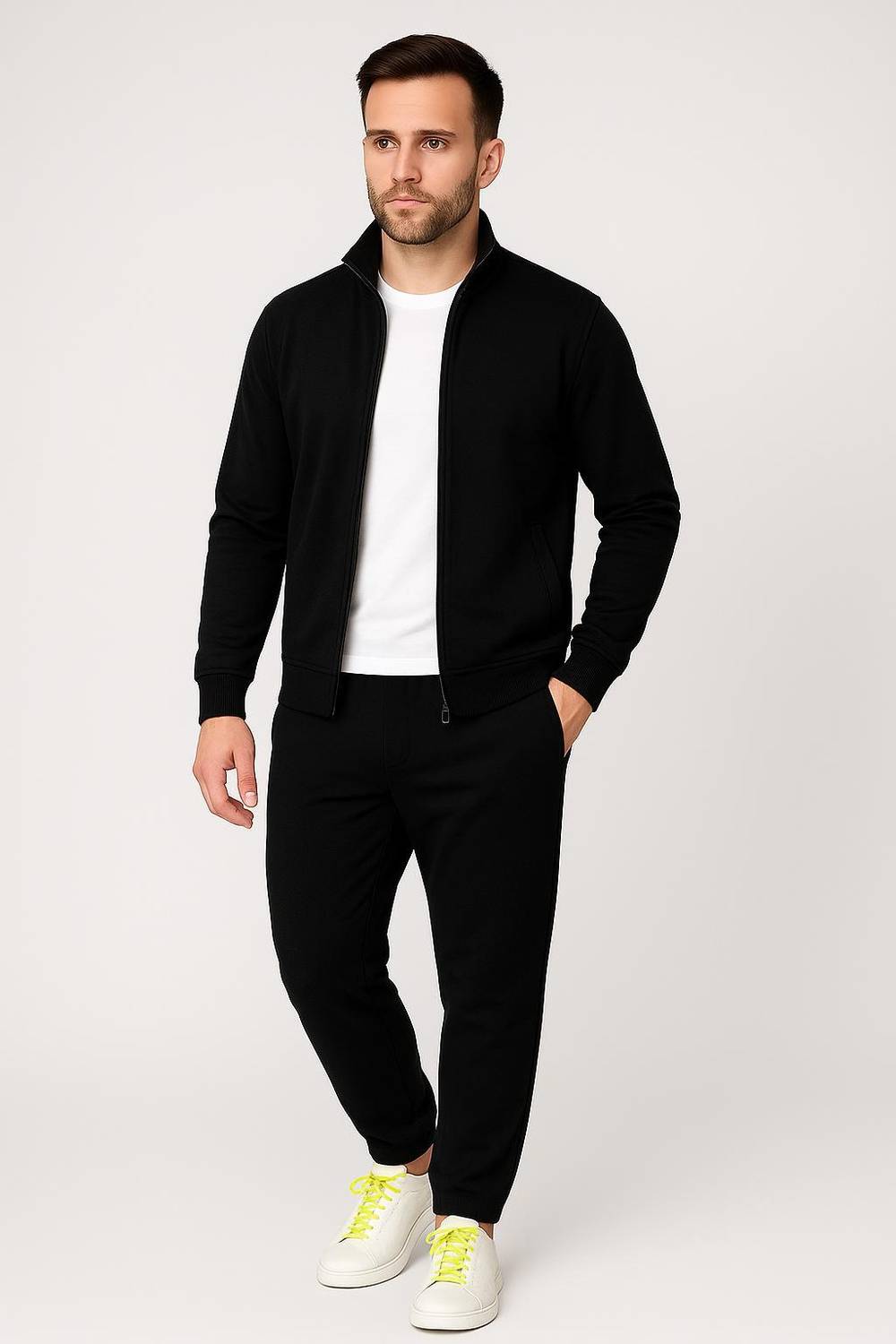 Apraa & Parma Solid Men Track Suit