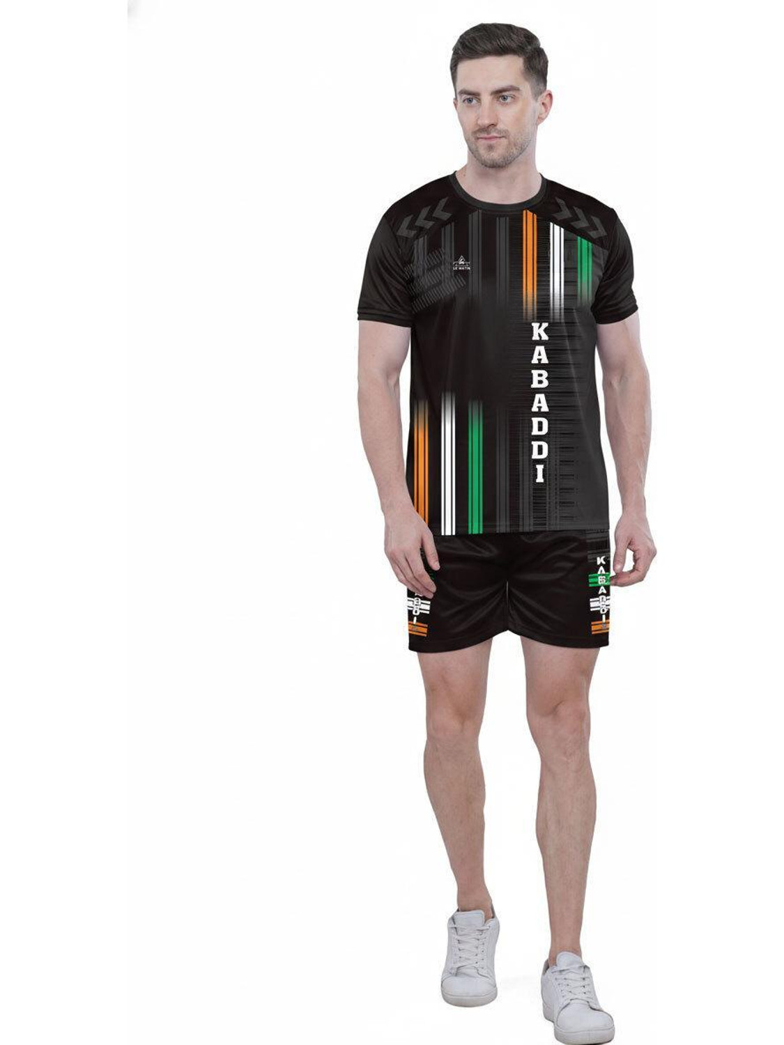 Image of Le Matin Printed Men Track Suit