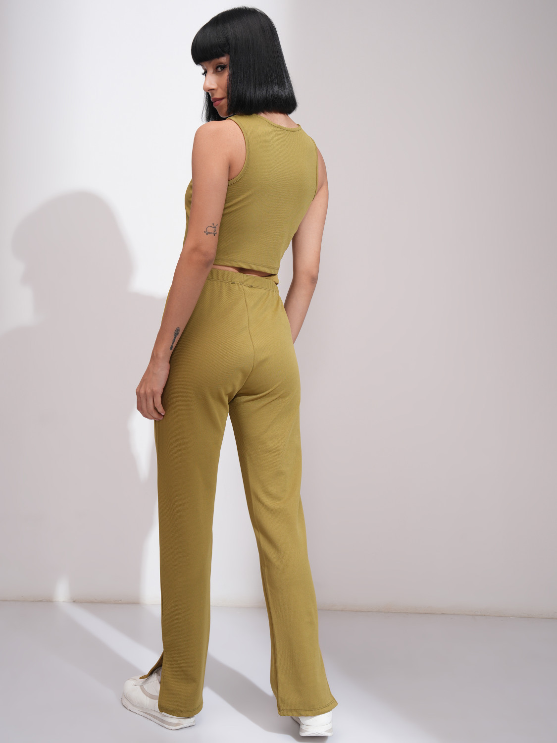 Image of Tokyo Talkies Solid Women Track Suit