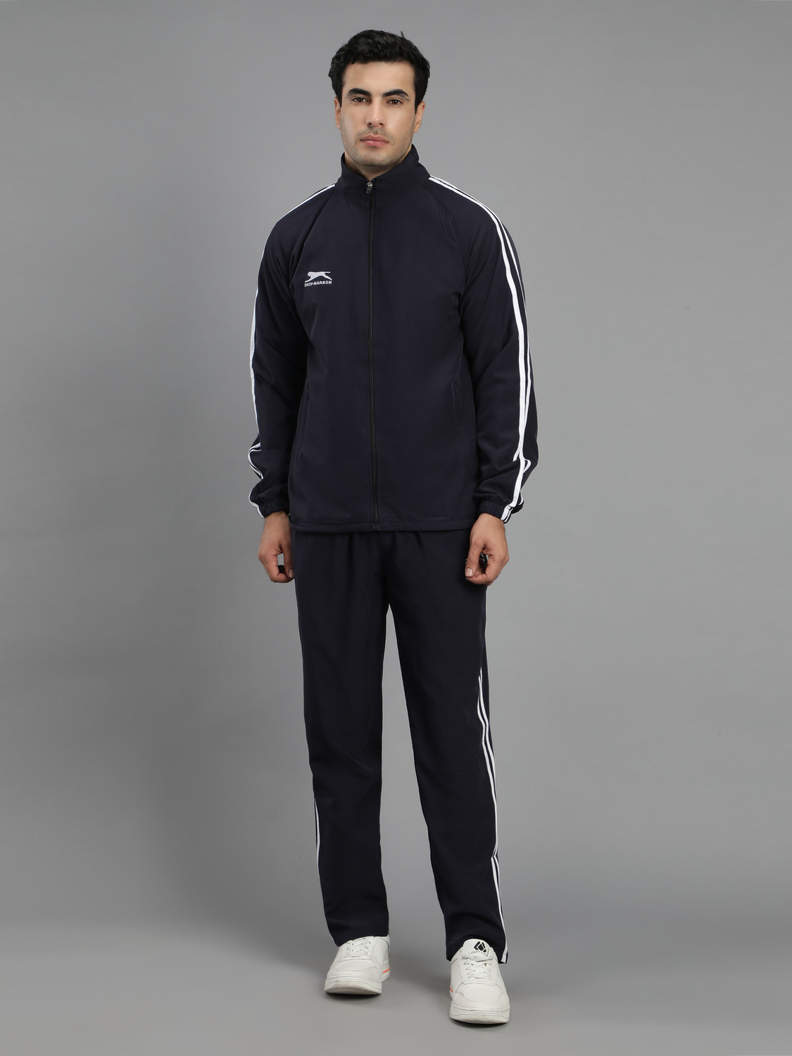 Shiv Naresh Solid Men Track Suit