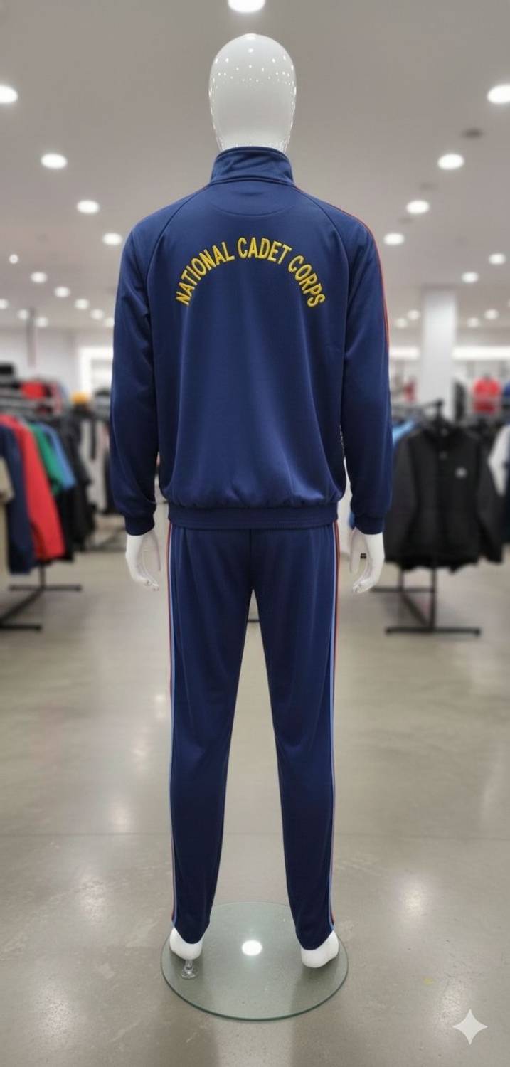 New Maini Hosiery Solid Men & Women Track Suit - Image 2