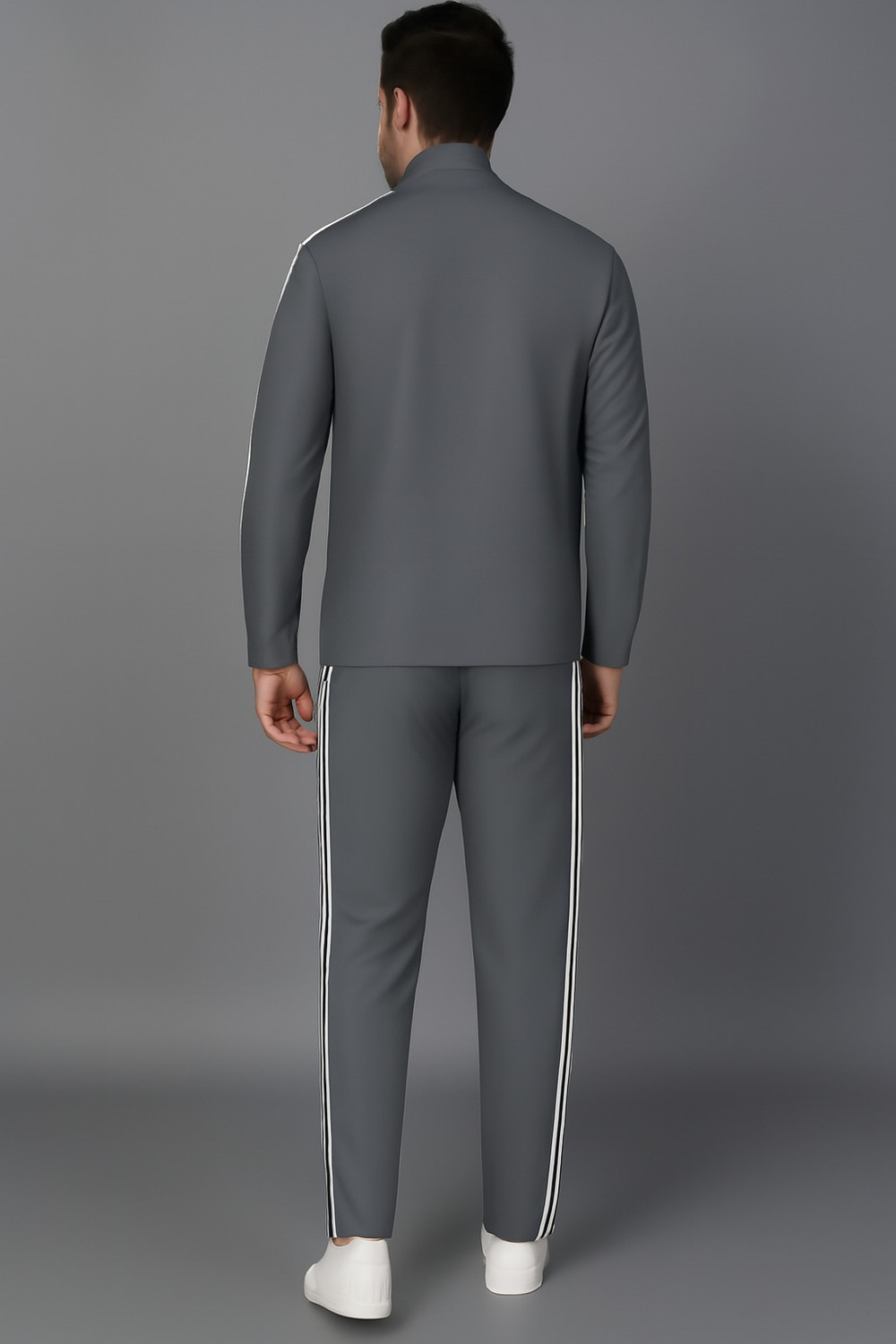 Image of QABIRA Striped Men Track Suit