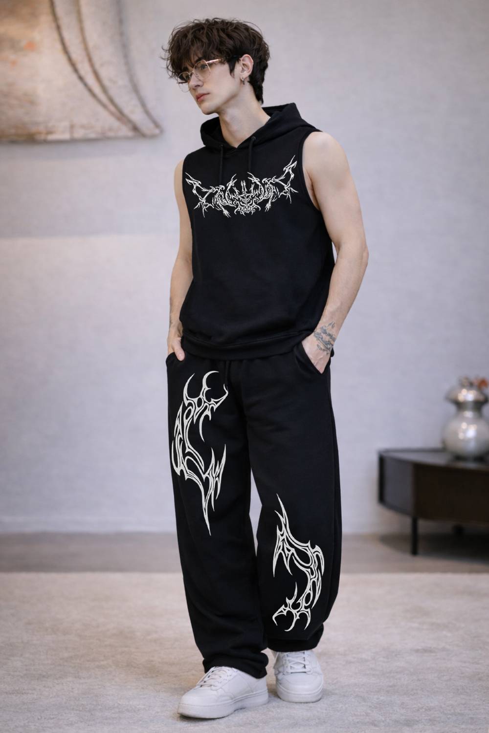 Conway Graphic Print Men Track Suit - Image 3