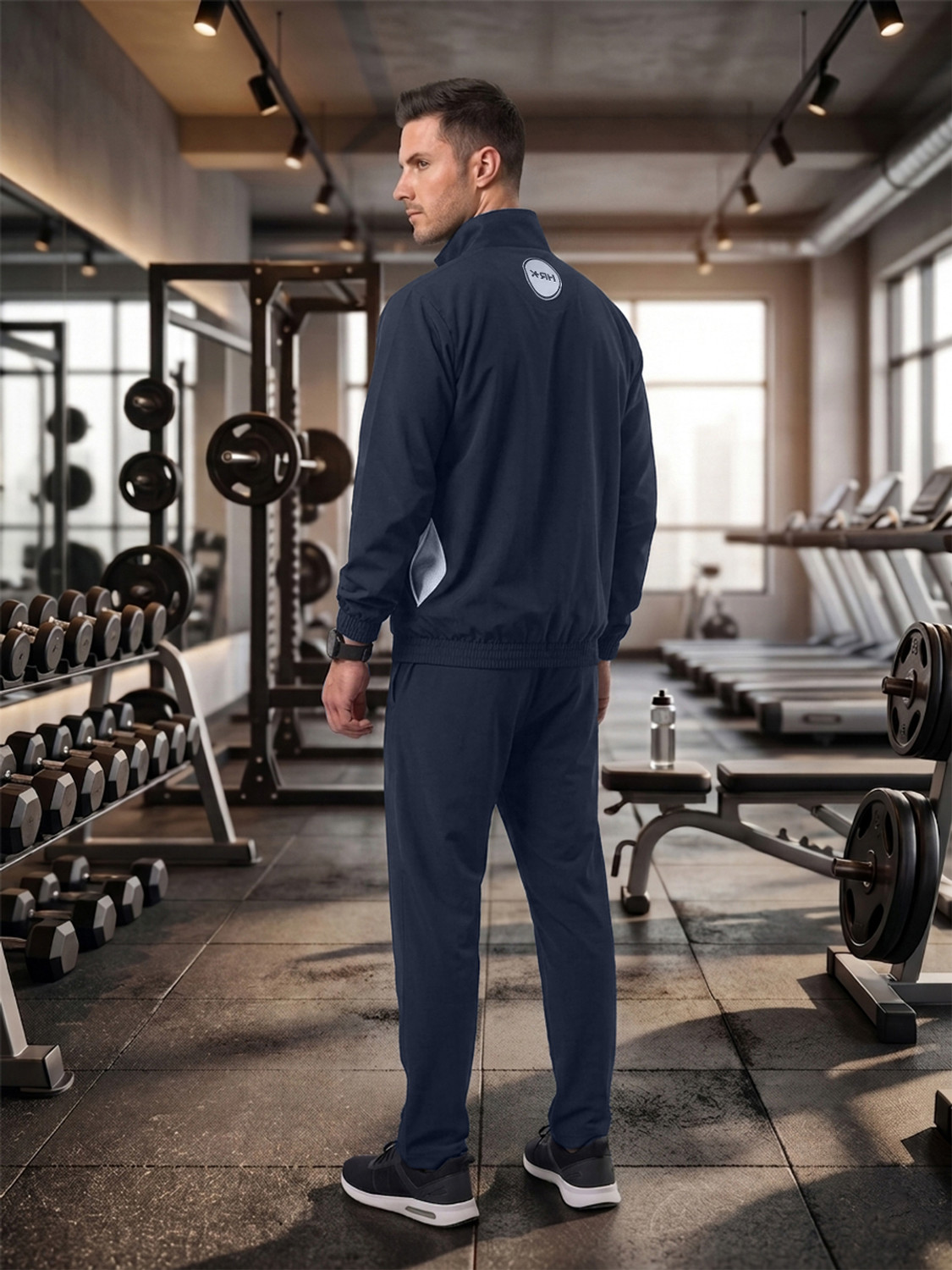 Image of HRX by Hrithik Roshan Solid Men Track Suit