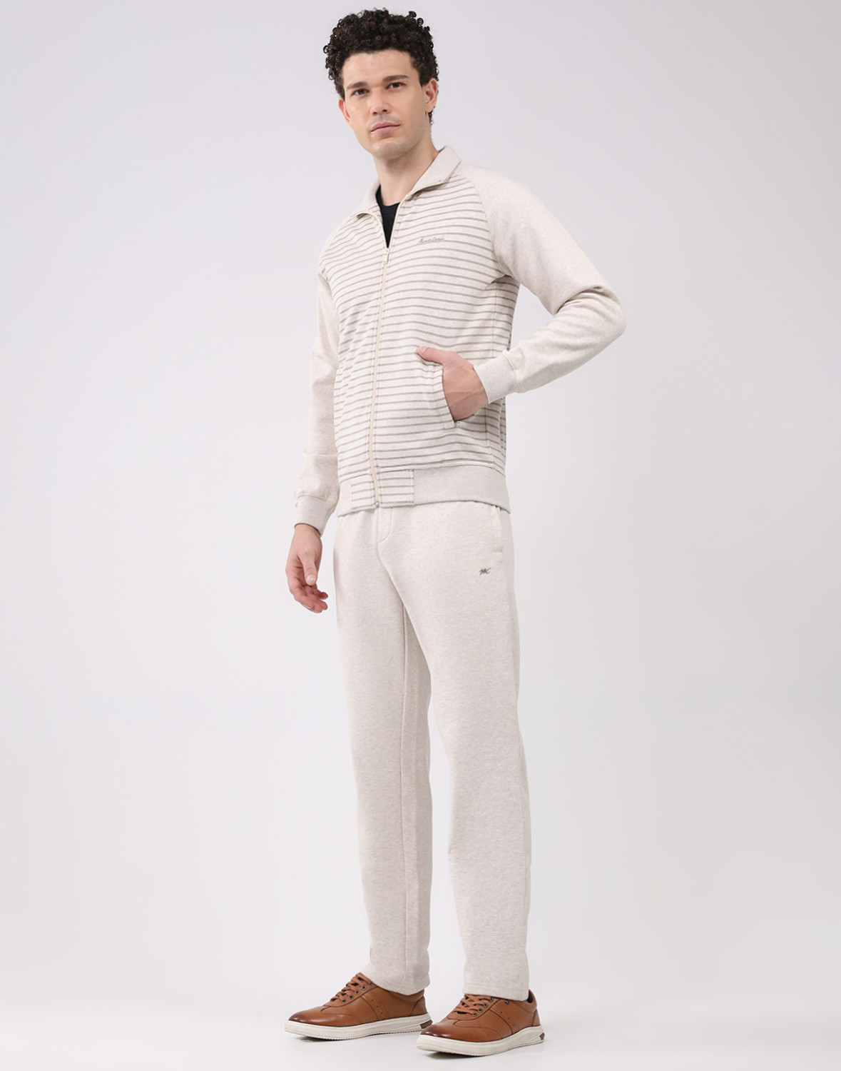 Image of MONTE CARLO Printed Men Track Suit
