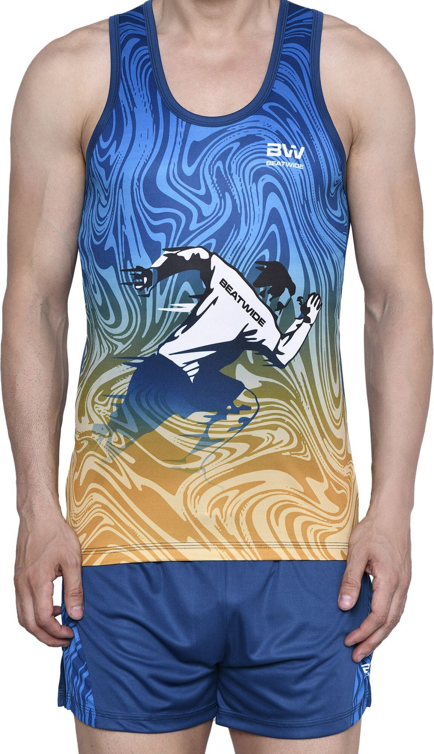 Image of BeatWide Printed Men Track Suit