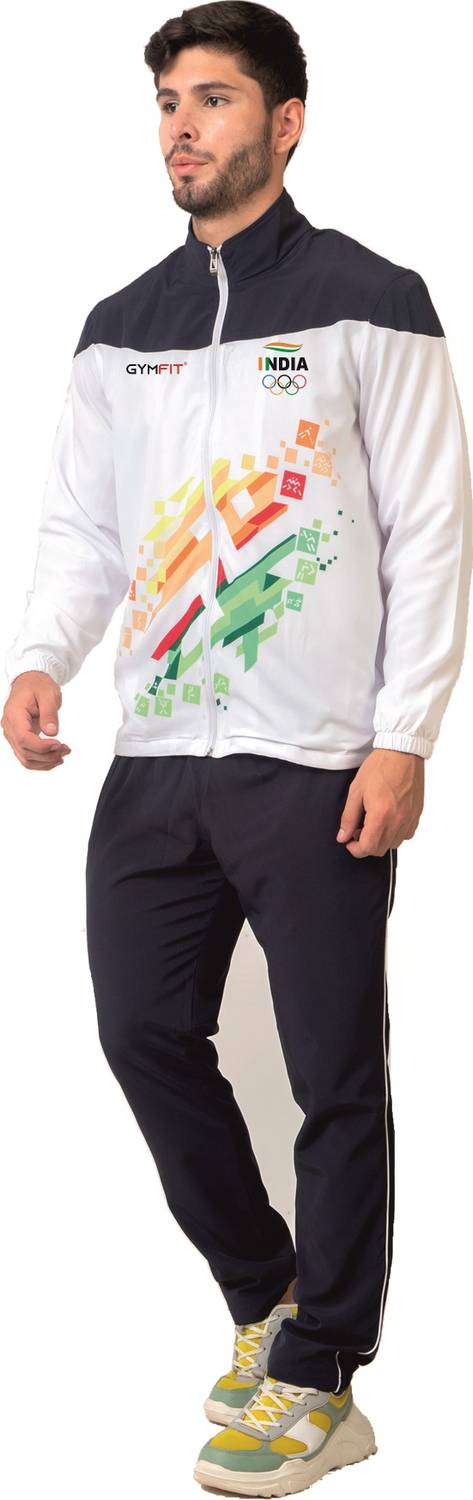 Gymfit Men's Self Design Track Suit - Image 3