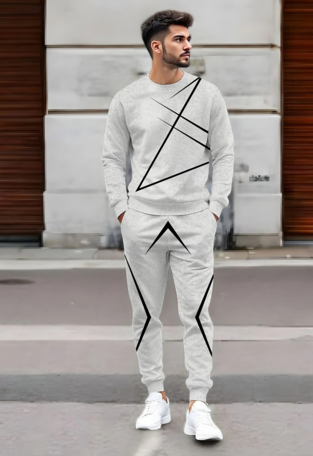 Image of Triptee Printed Men Track Suit