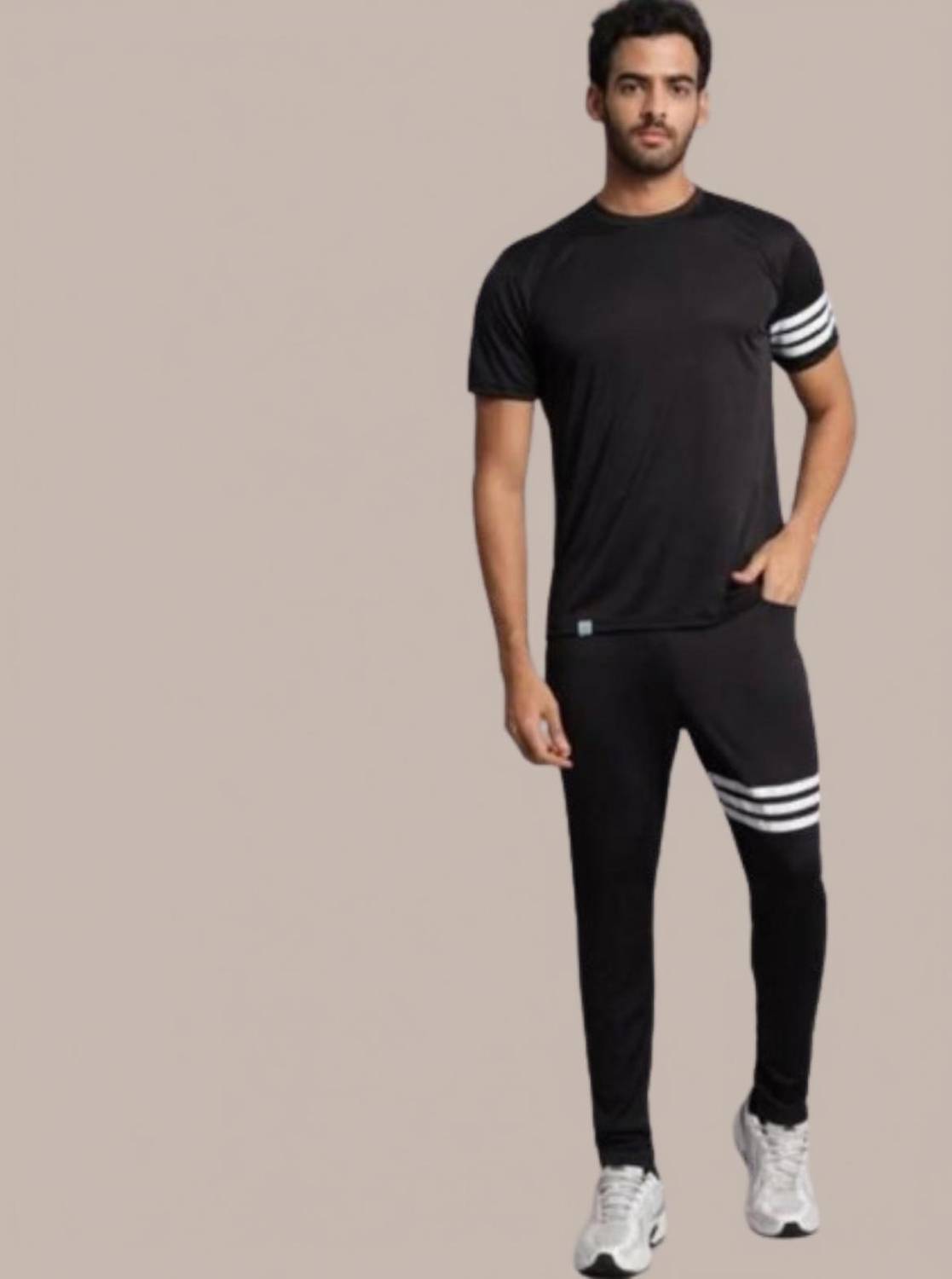 BRUSEANT Striped Men Track Suit
