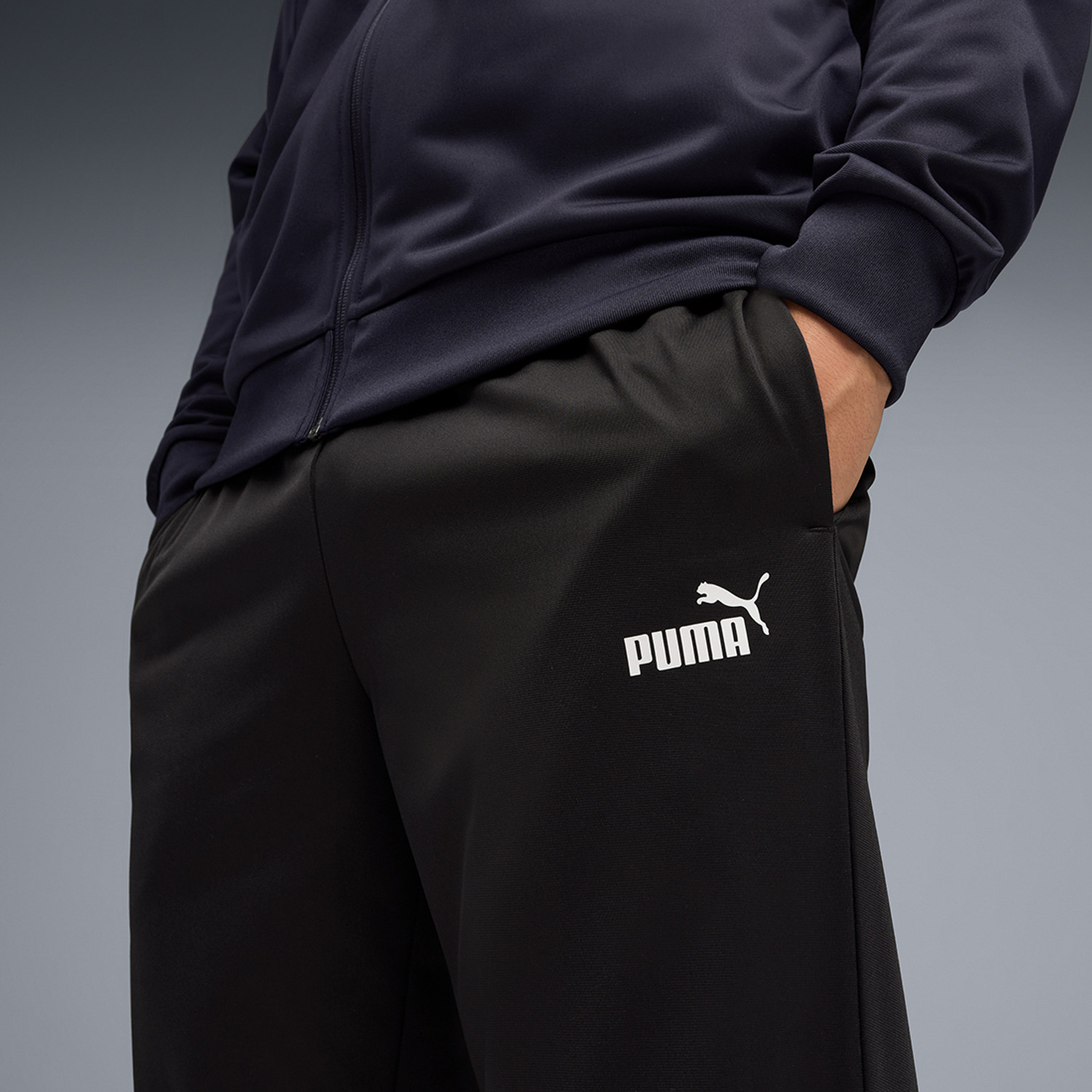 Image of PUMA Solid Men Track Suit
