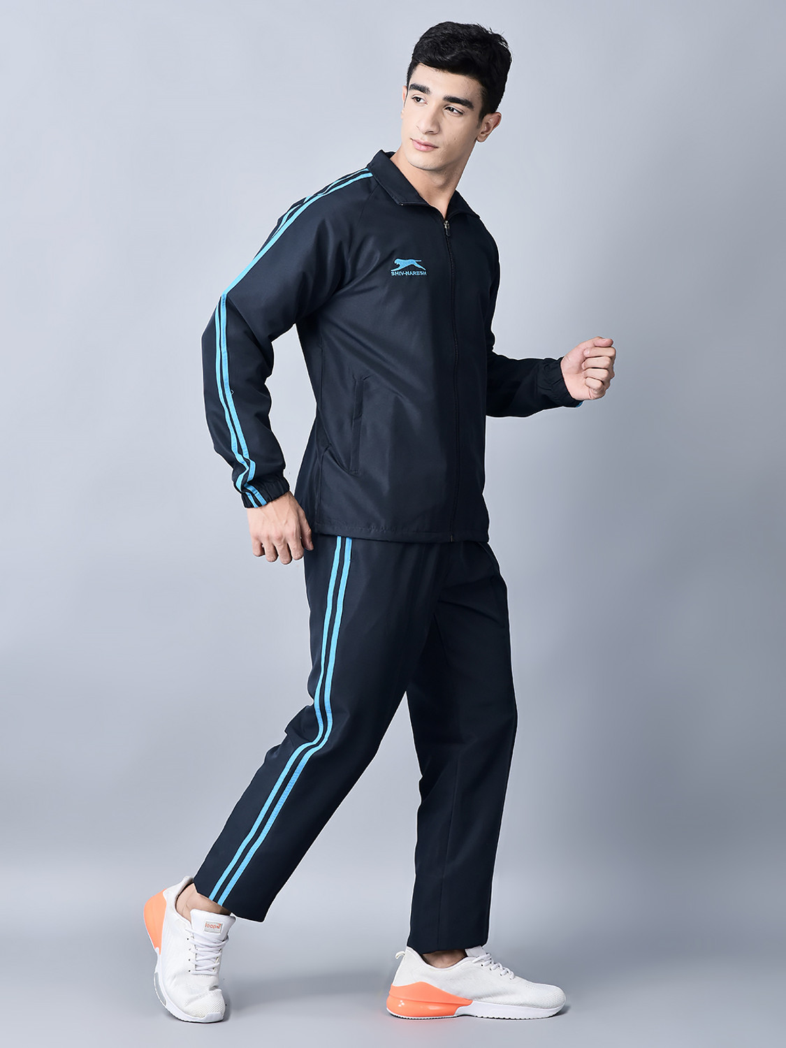 Image of Shiv Naresh Self Design Men Track Suit