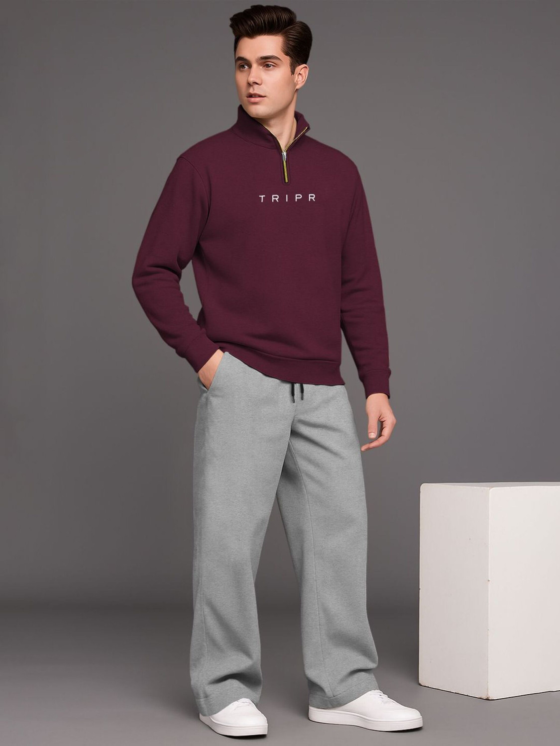 Image of TRIPR Printed Men Track Suit