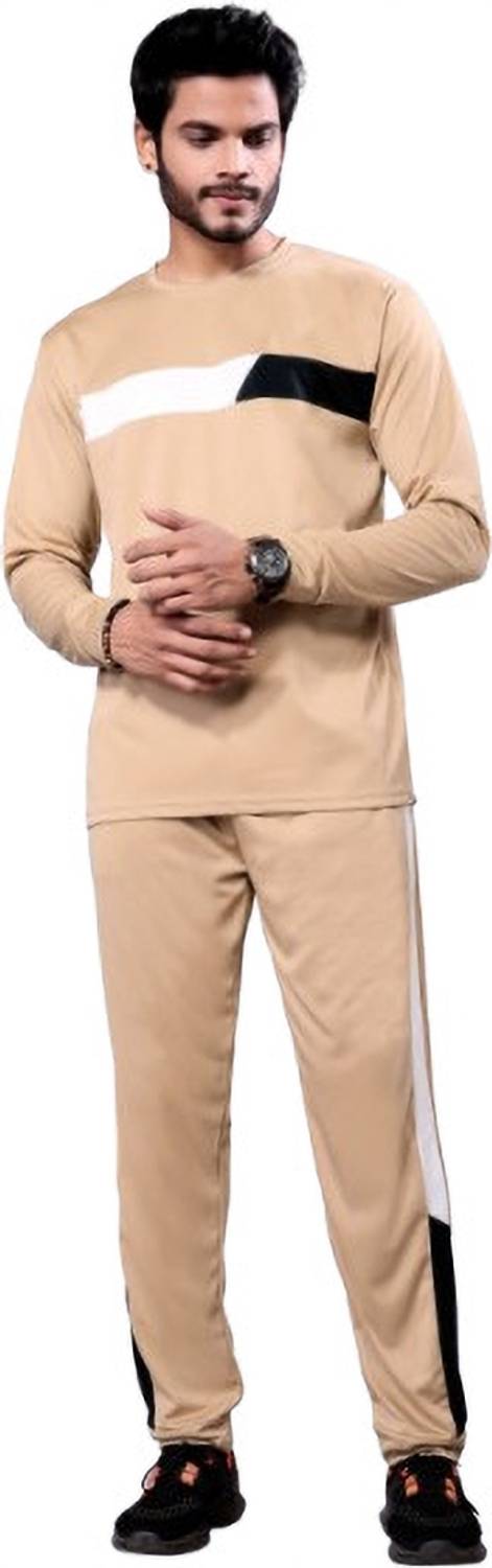 BALUDACLOTHS Colorblock Men Track Suit