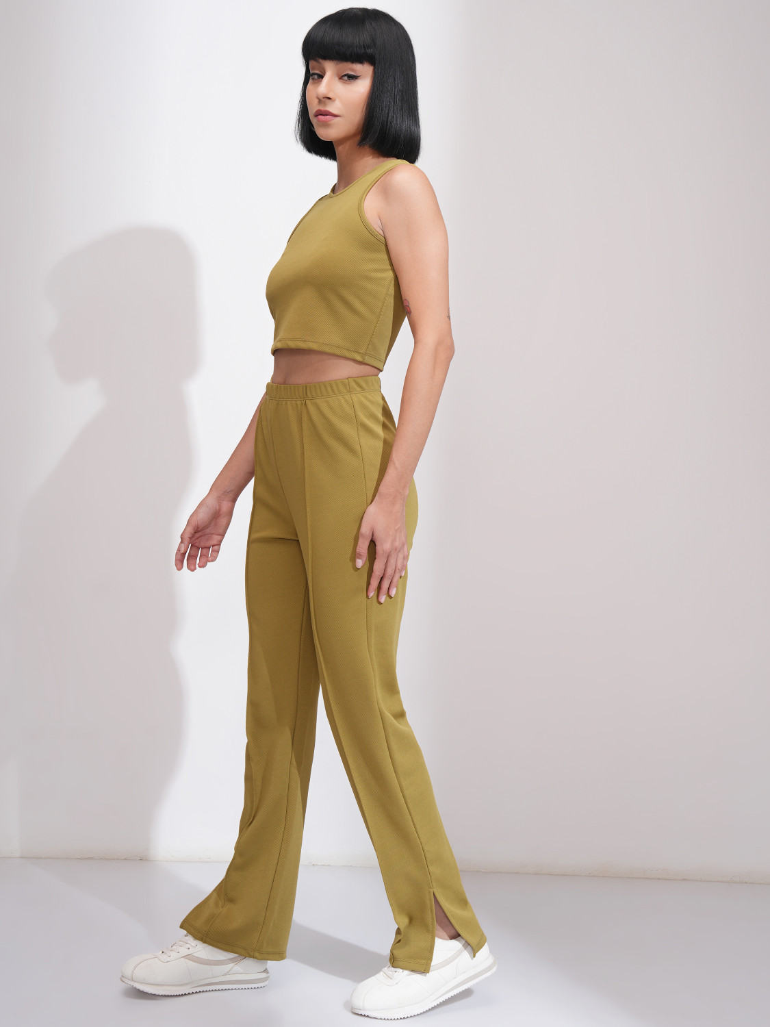 Image of Tokyo Talkies Solid Women Track Suit