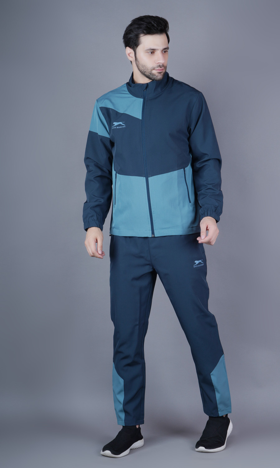 Image of Shiv Naresh Solid Men Track Suit