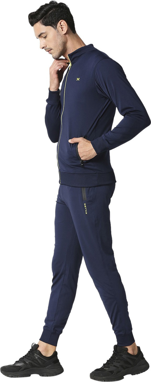 Image of KILLER Solid Men Track Suit