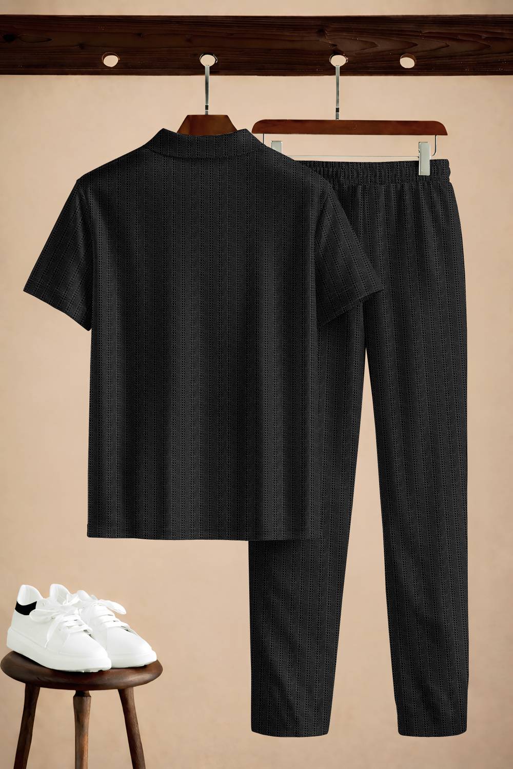Flicfol Men Solid Track Suit - Image 2