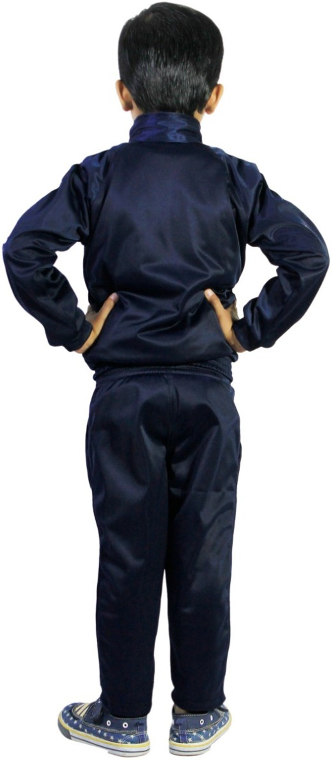 Image of ELLENSHIRE Solid Boys & Girls Track Suit
