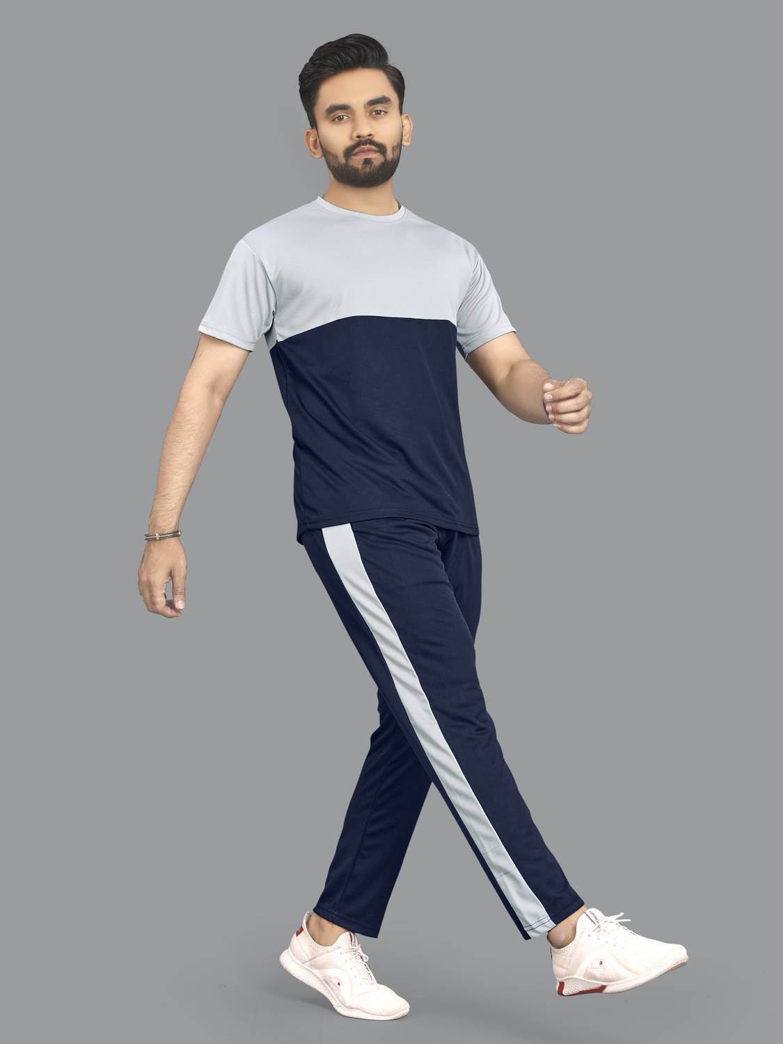 BRUSEANT Colorblock Men Track Suit