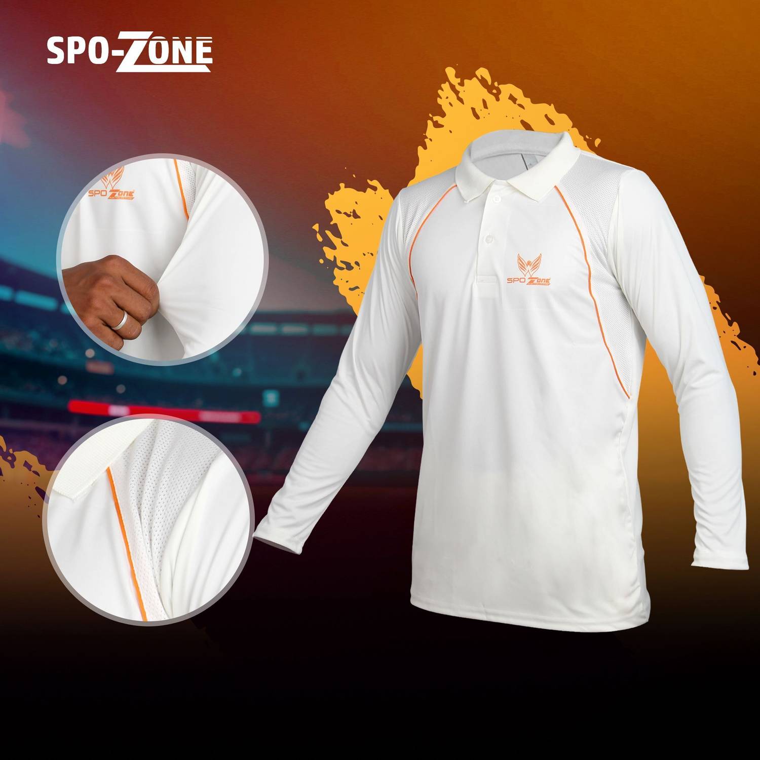 SPO Zone Solid Men Track Suit - Image 3