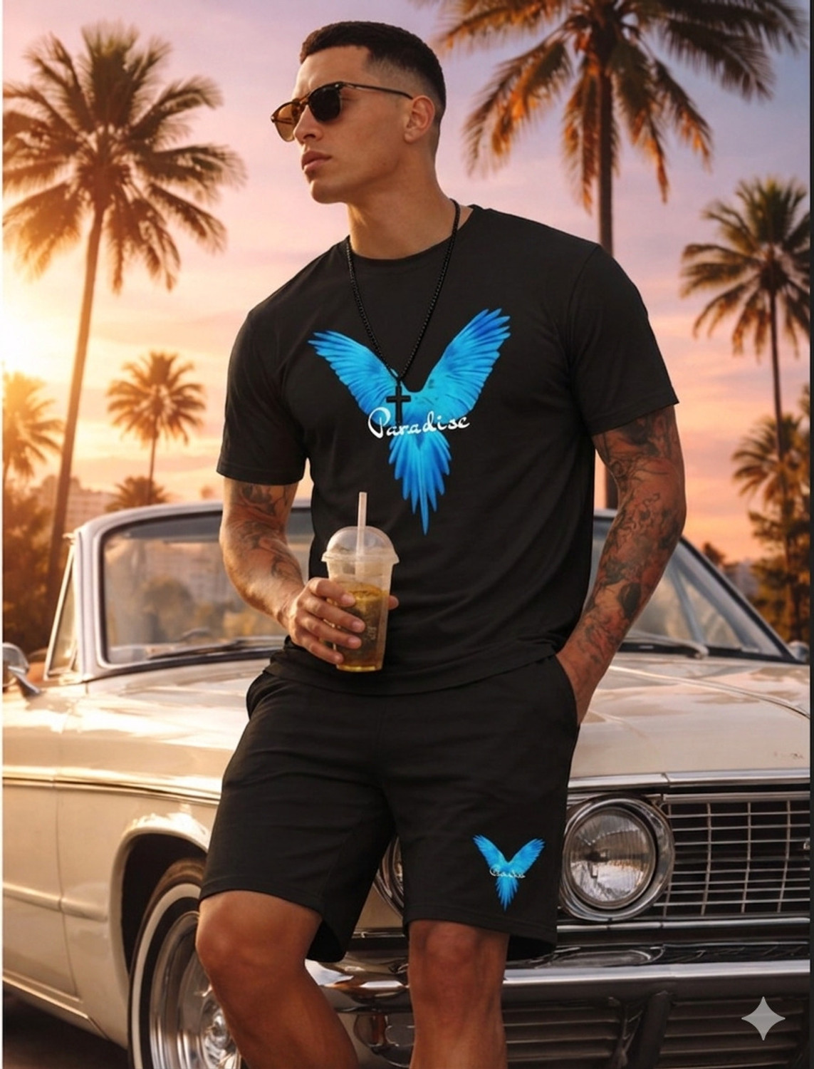 Image of Ruggstar Printed Men Track Suit