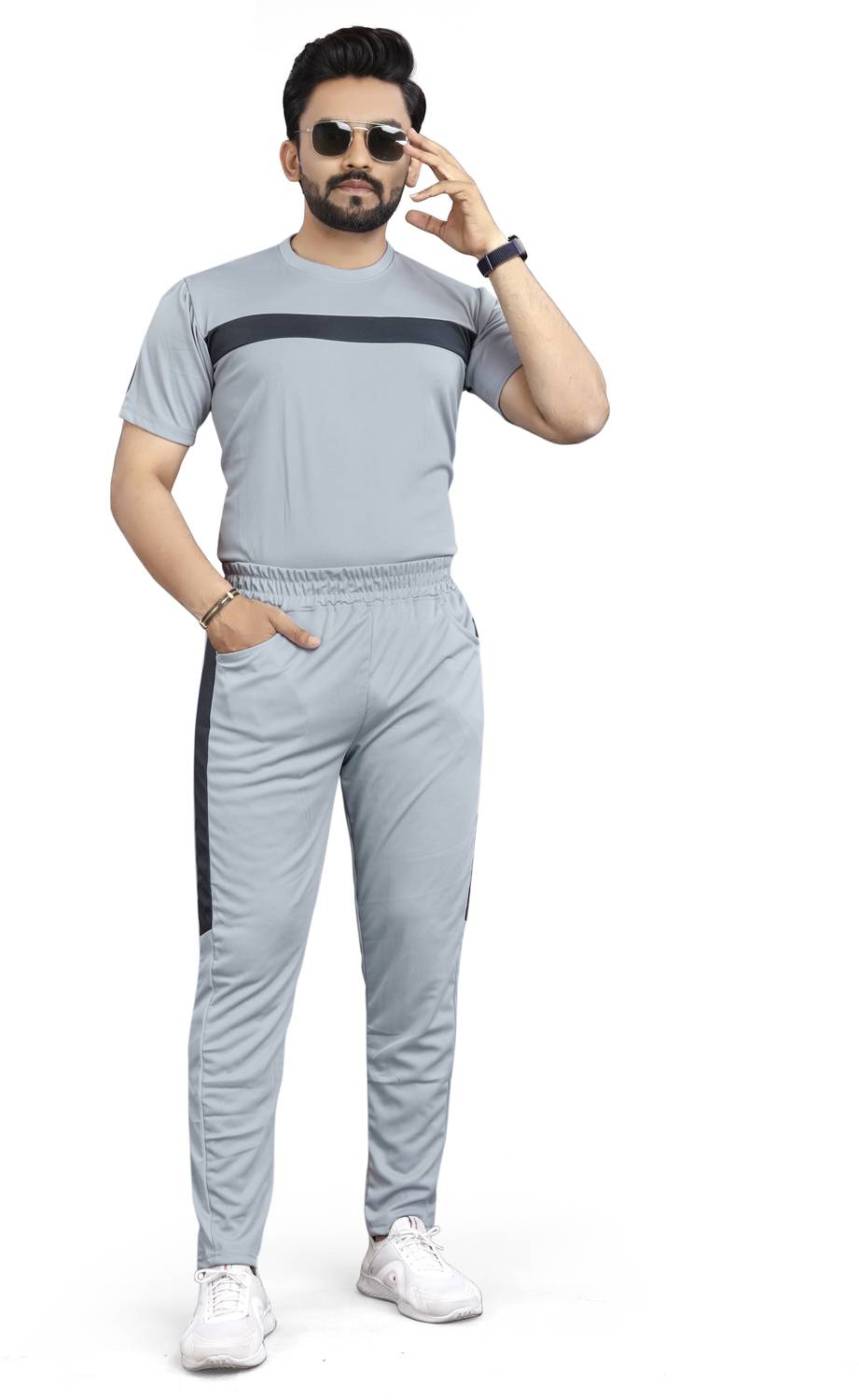 BALUDAENTEPRISE Solid Men Track Suit