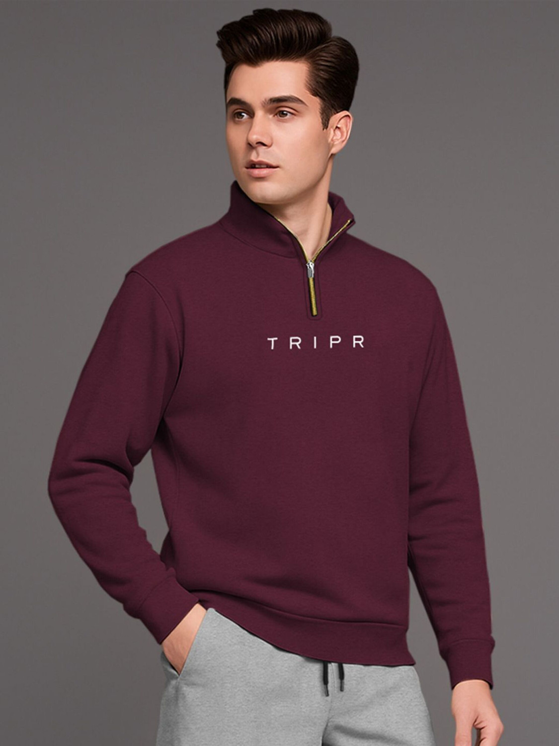 Image of TRIPR Printed Men Track Suit