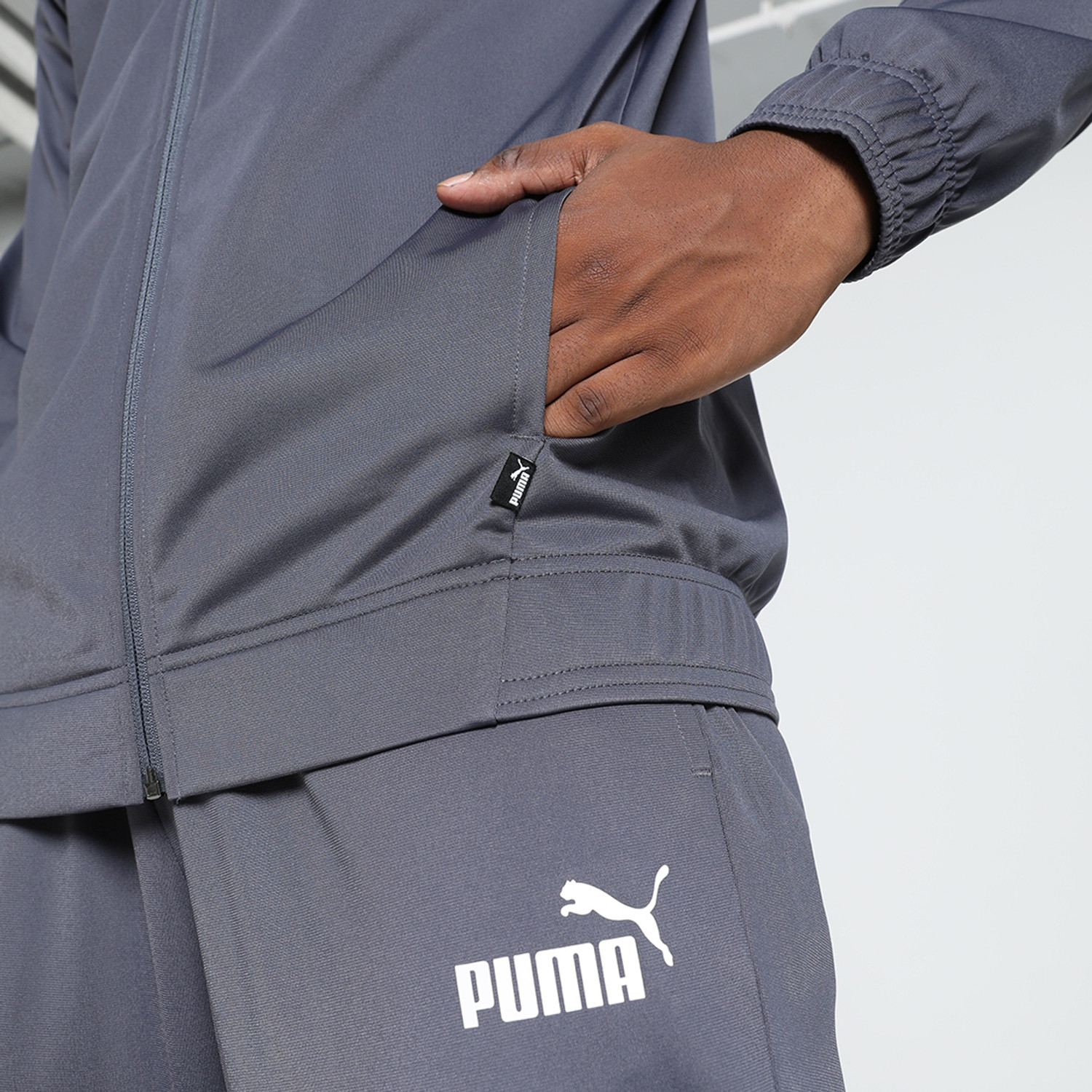 Image of PUMA Solid Men Track Suit