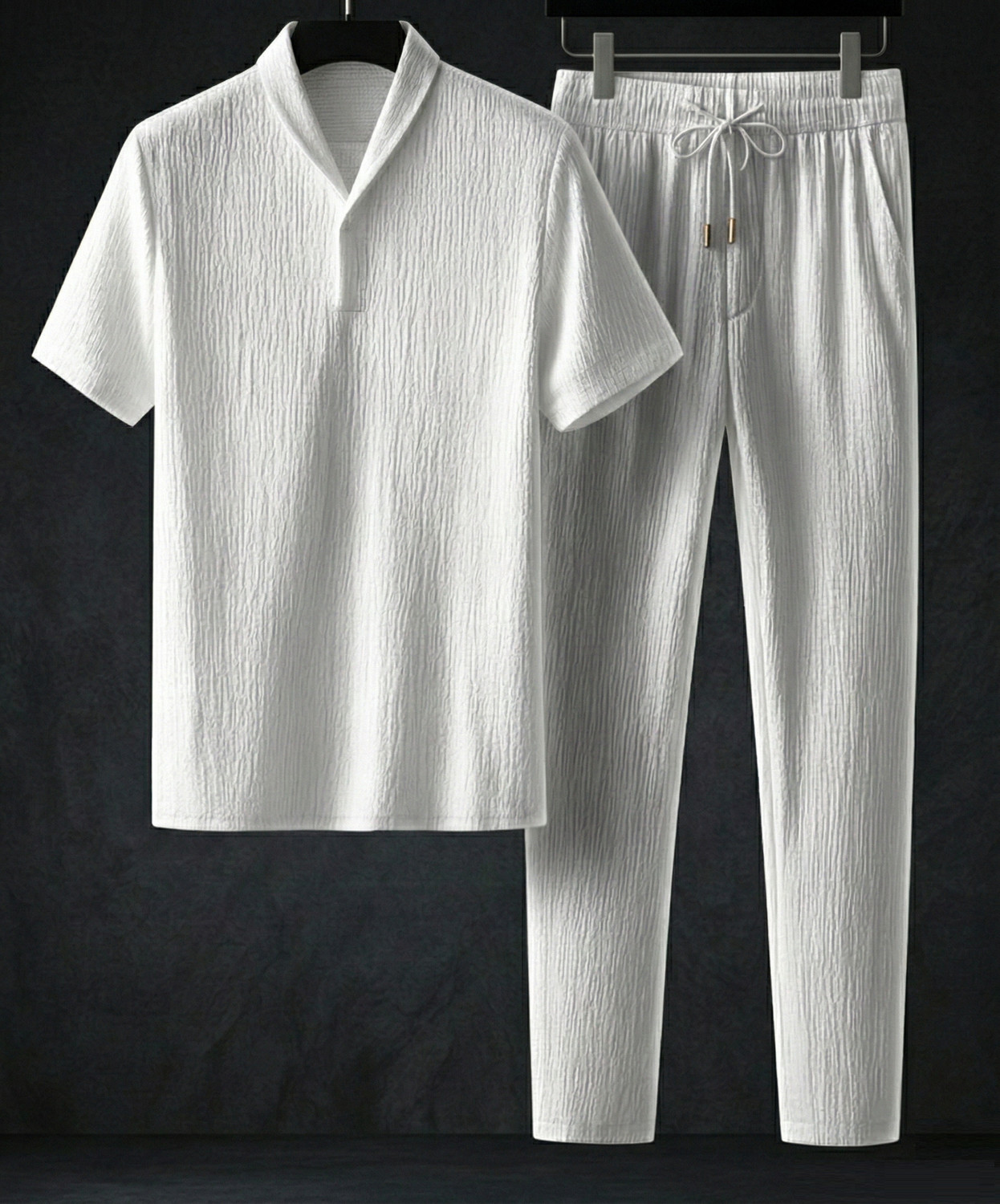 Image of DEVU FASHION Striped, Self Design Men Track Suit